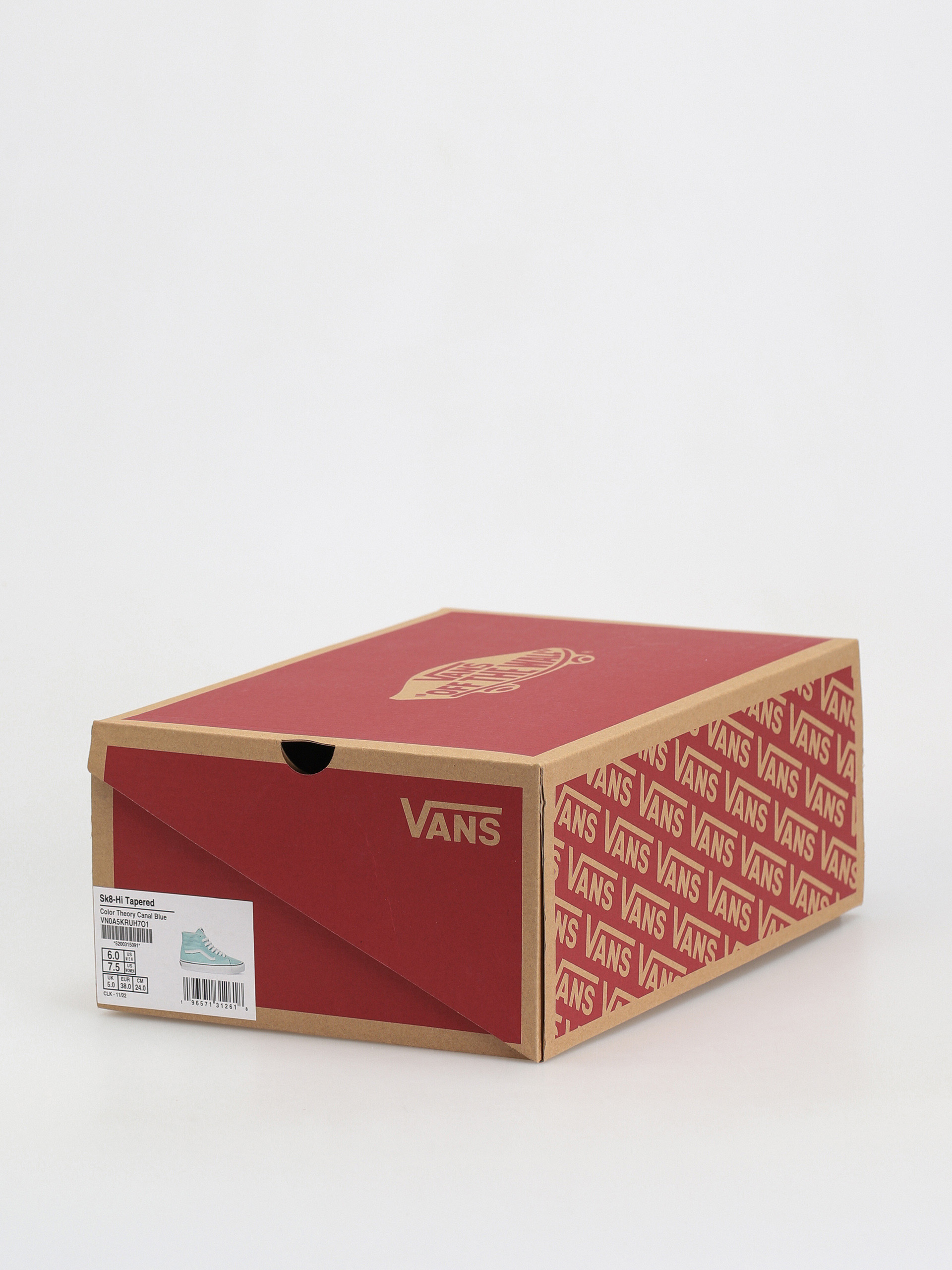 Topánky Vans Sk8 Hi Tapered Wmn (color theory canal blue)