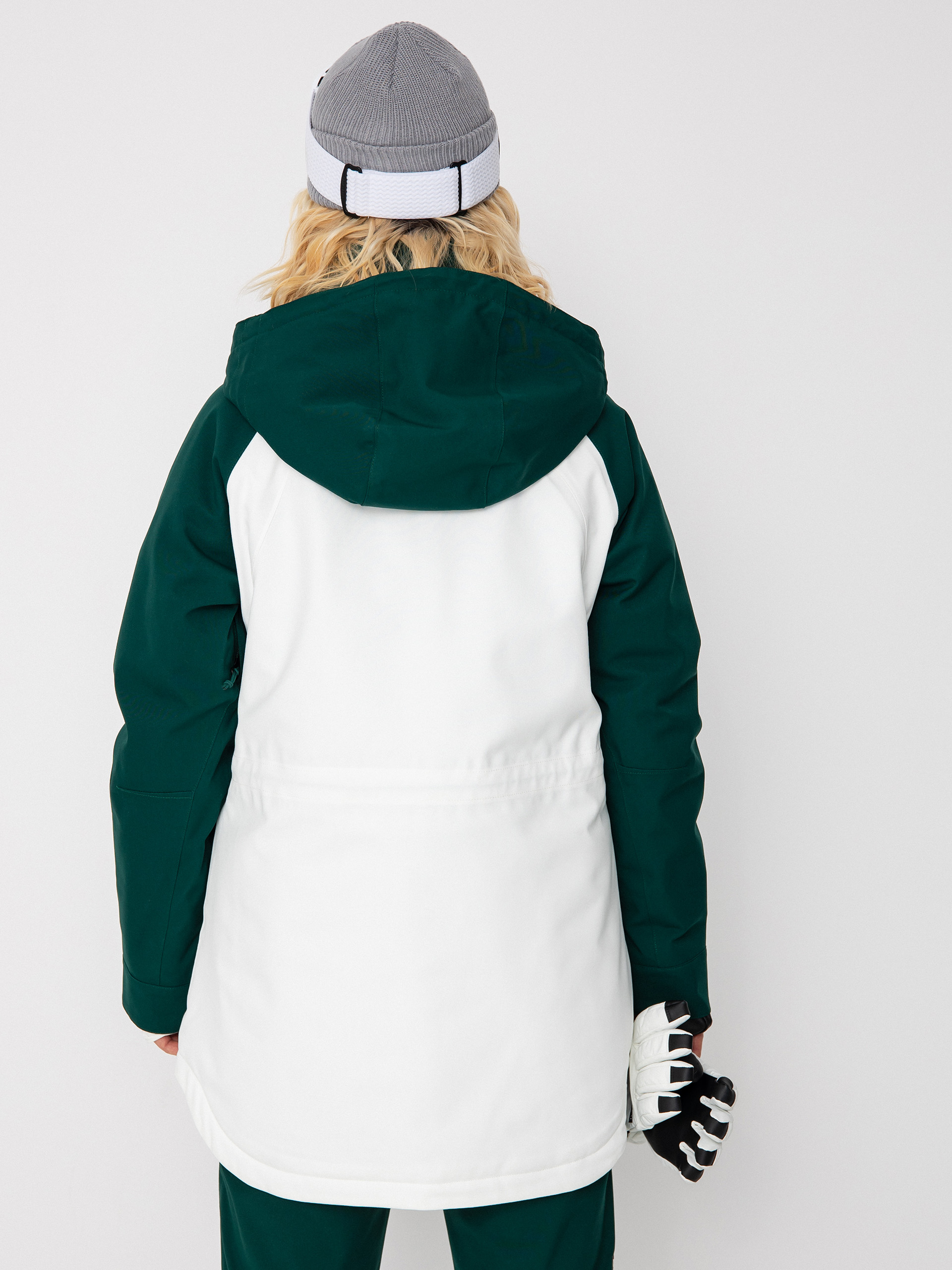 Dámska Snowboardová bunda Burton Prowess (botanical garden/stout white)