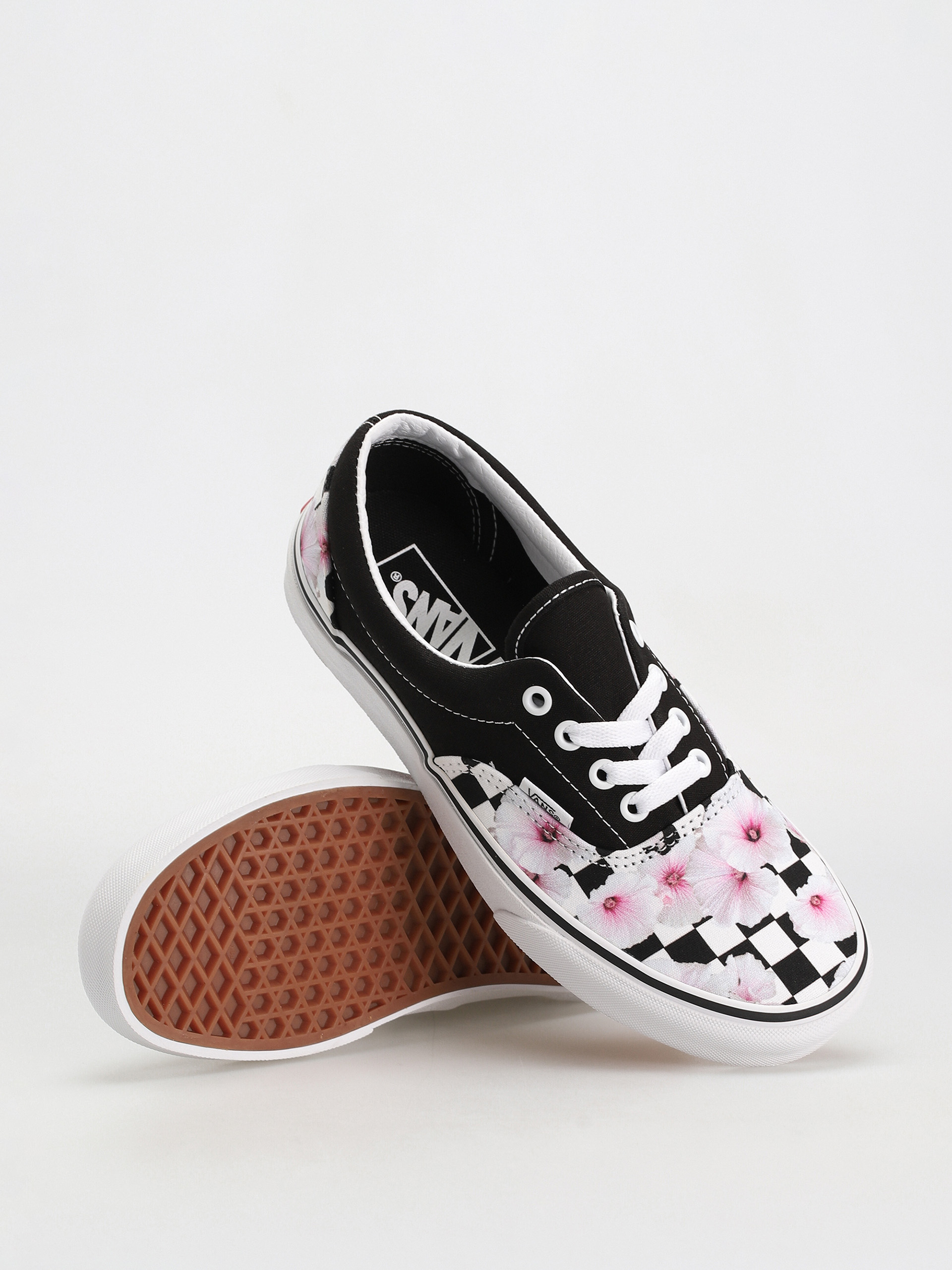 Topánky Vans Era Wmn (hibiscus checkerboard black)