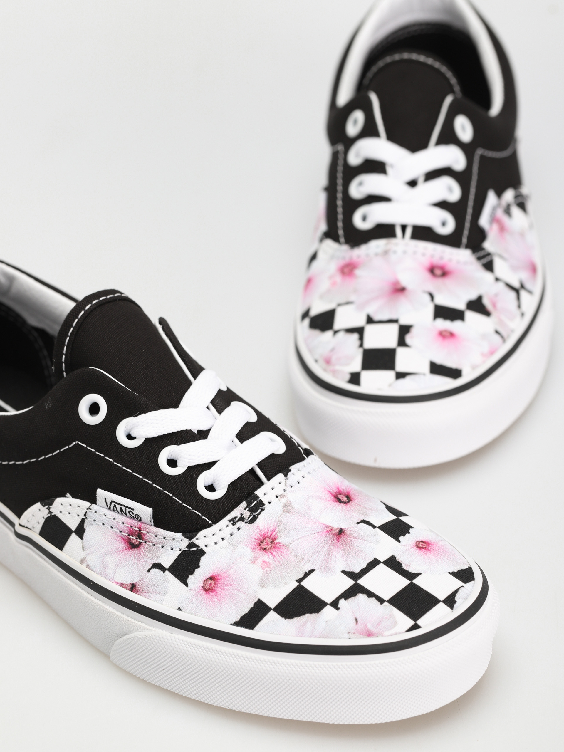 Topánky Vans Era Wmn (hibiscus checkerboard black)