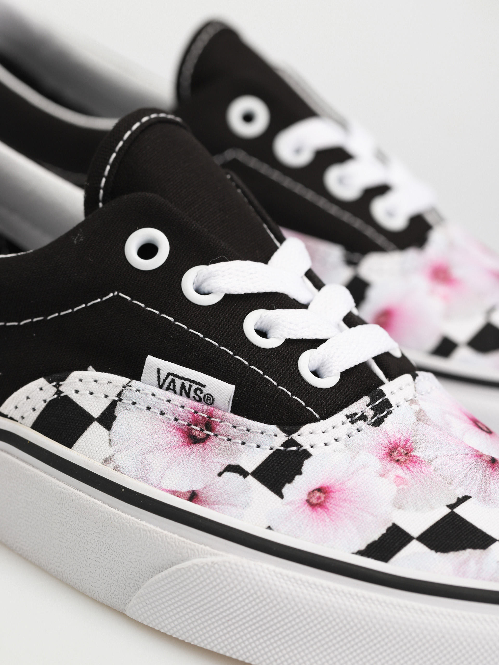 Topánky Vans Era Wmn (hibiscus checkerboard black)