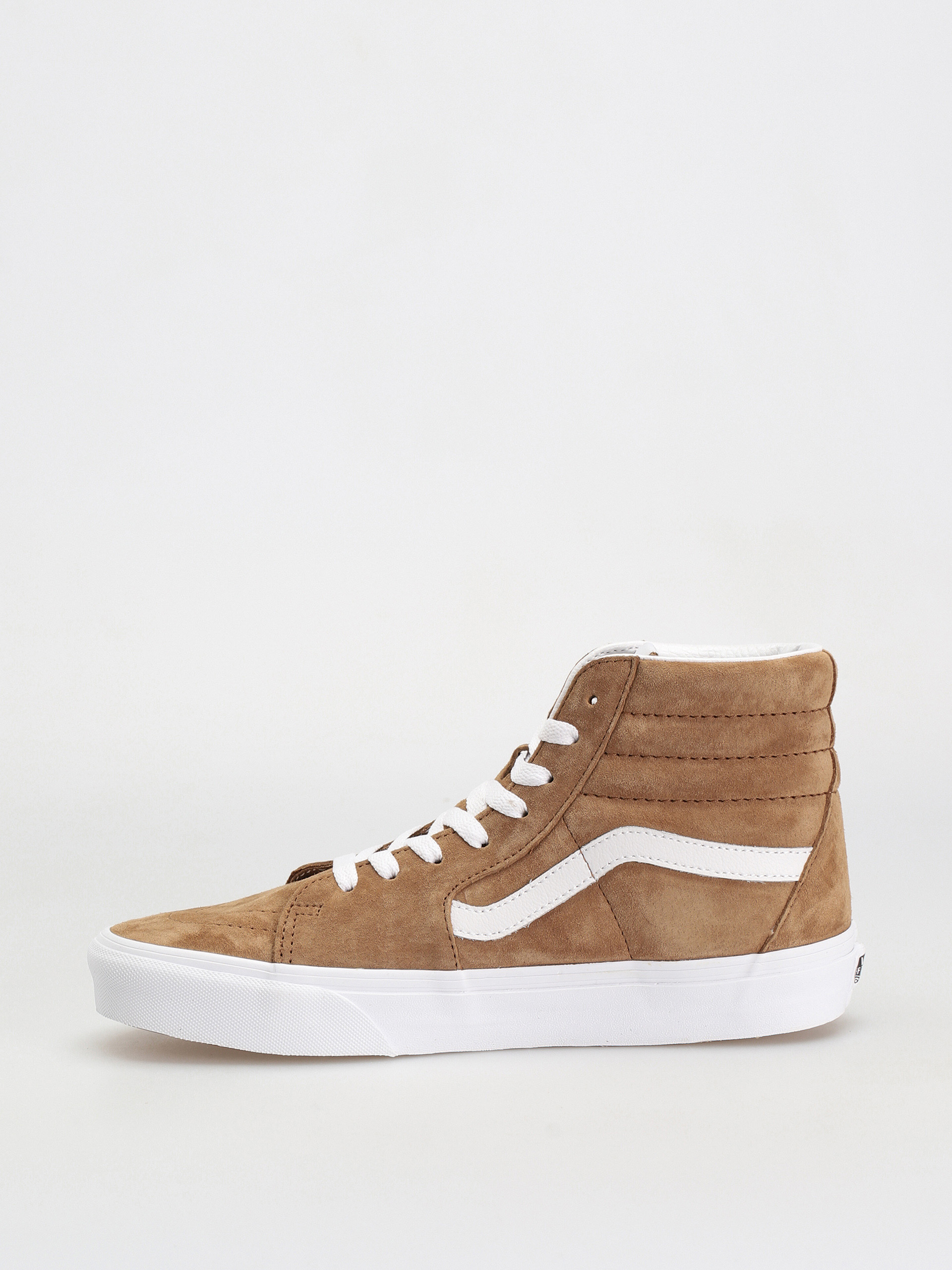 Topánky Vans Sk8 Hi (pig suede tobacco brown)
