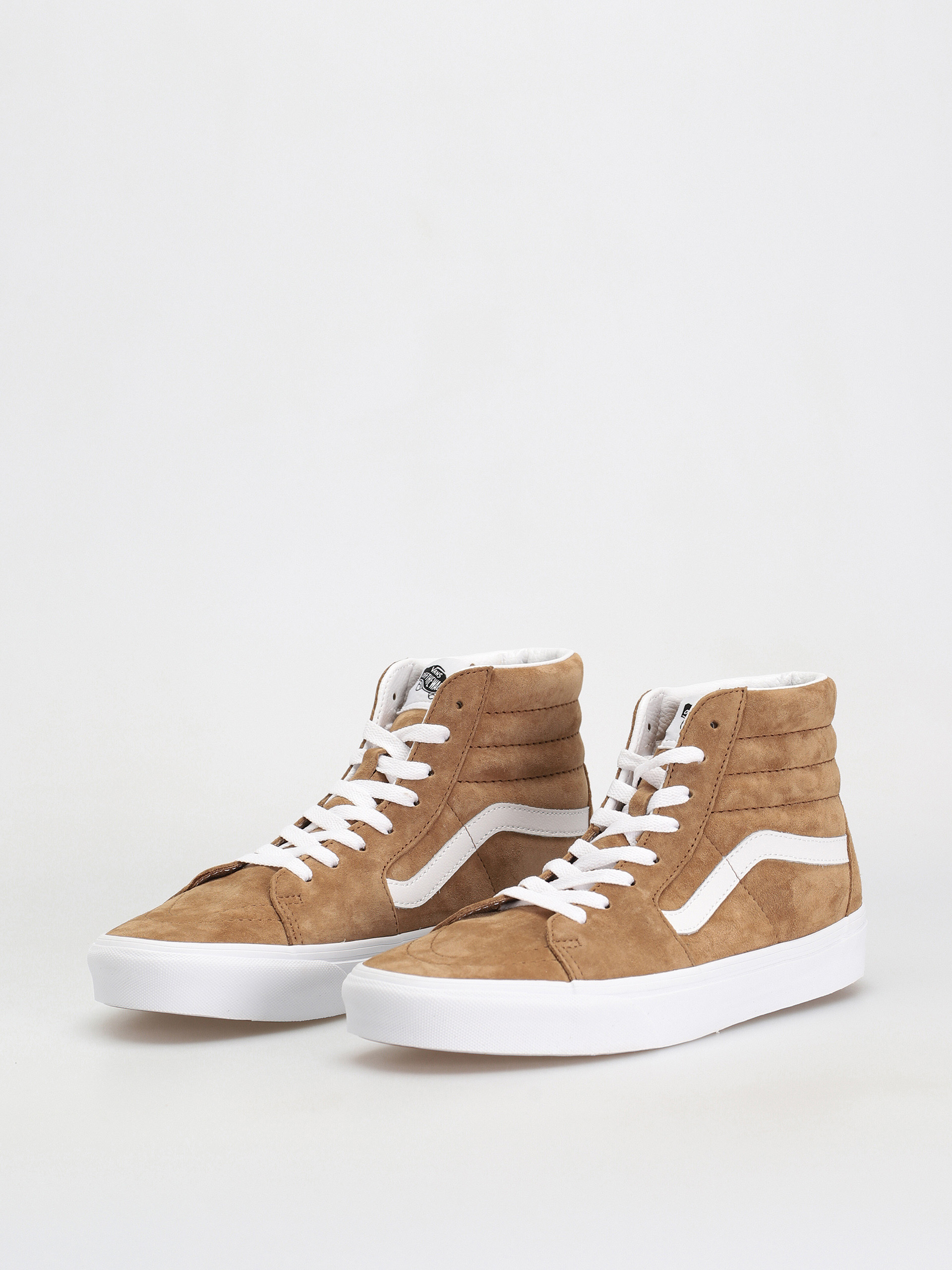 Topánky Vans Sk8 Hi (pig suede tobacco brown)