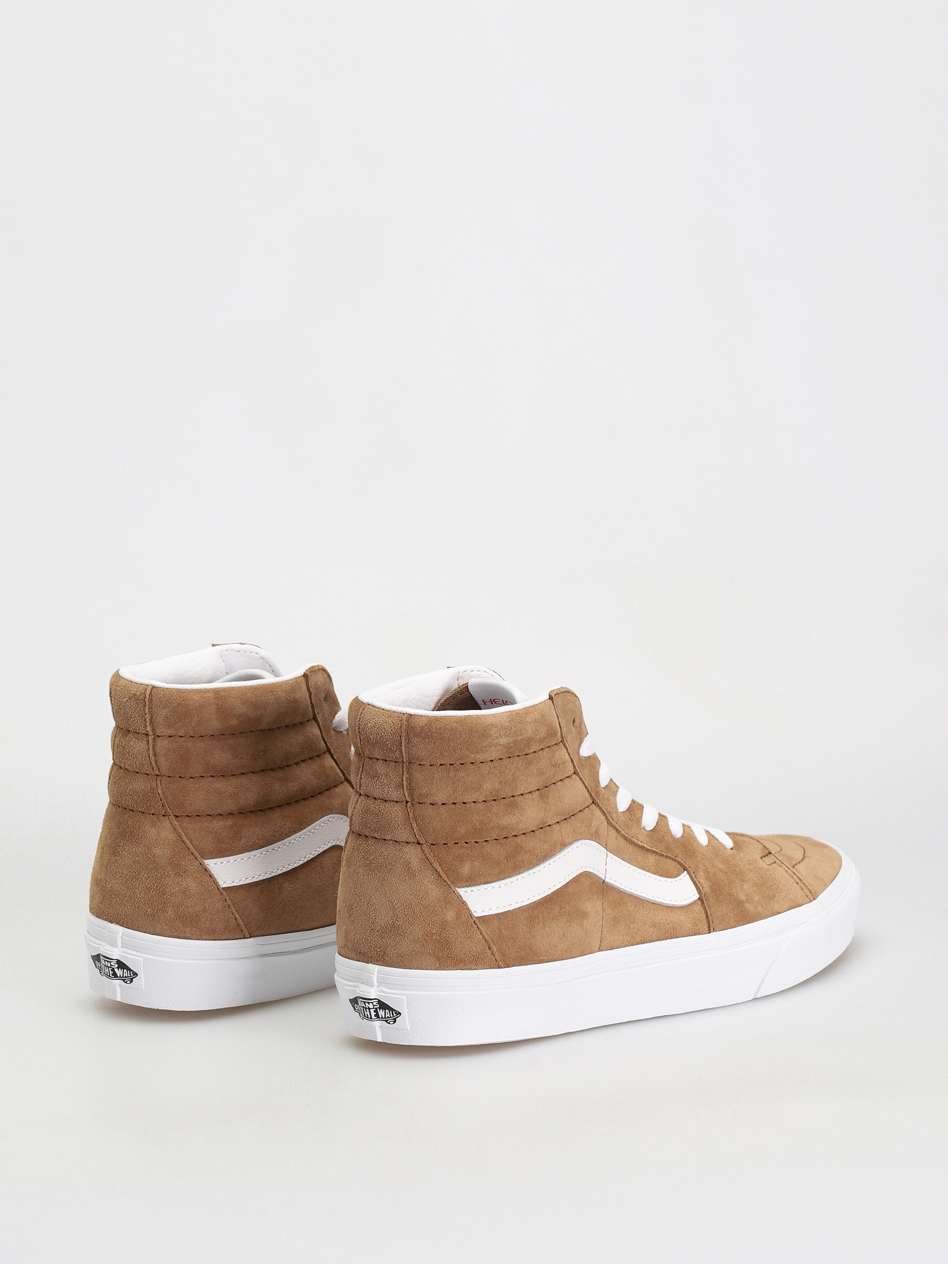 Topánky Vans Sk8 Hi (pig suede tobacco brown)