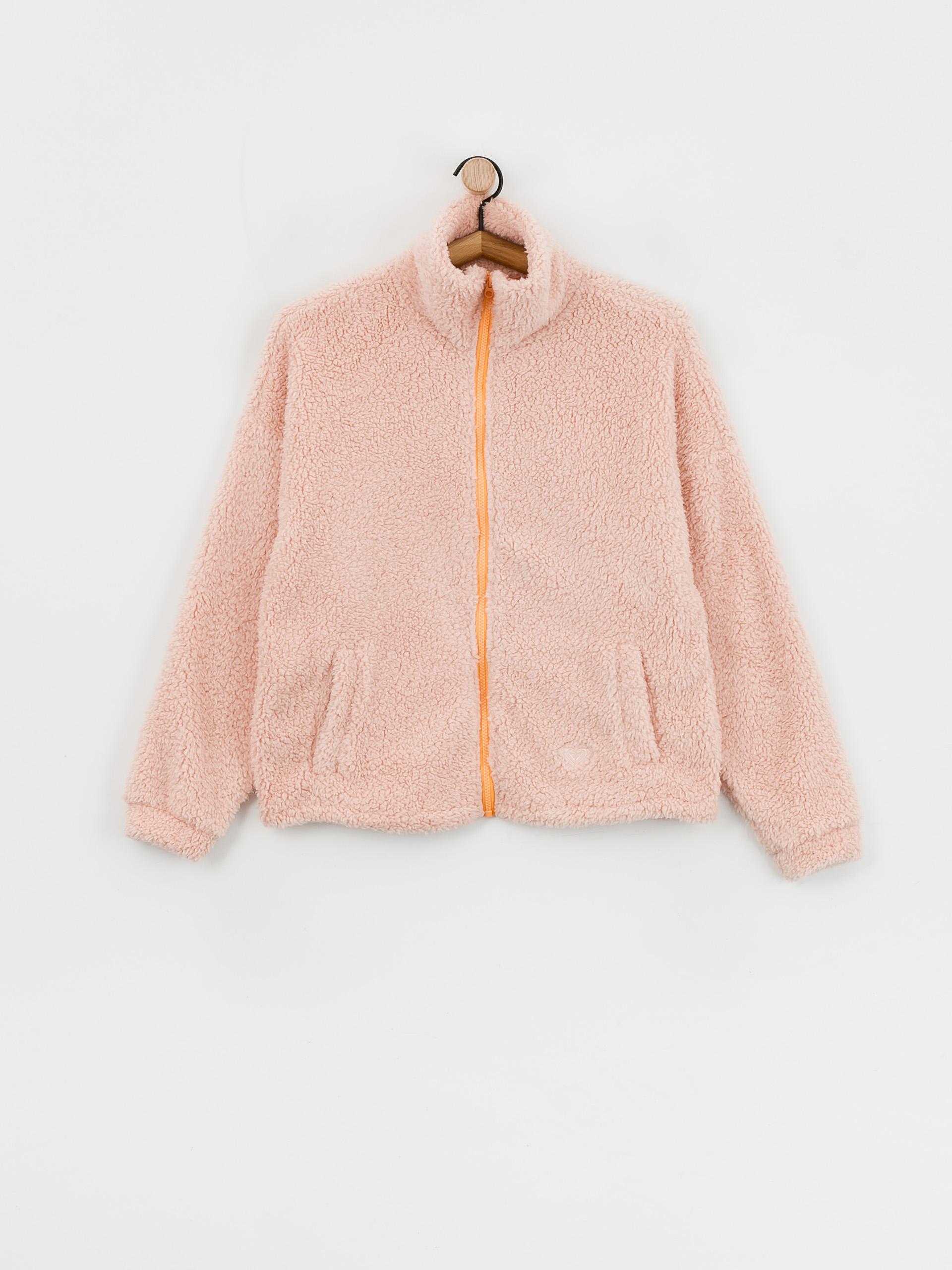 Dámsky Flisová mikina Roxy Sherpa Zip-Up (peach whip)