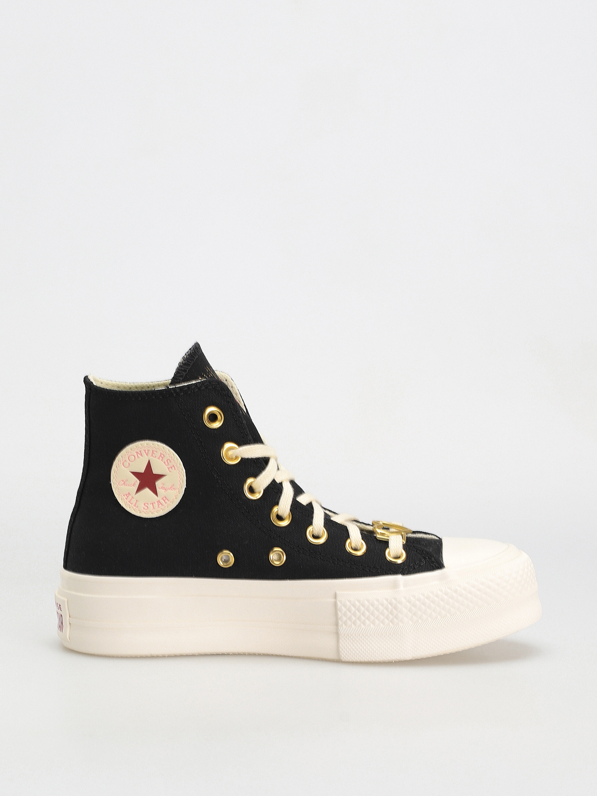 Tenisky Converse Chuck Taylor All Star Lift Hi Wmn (black/egret/back ally brick)