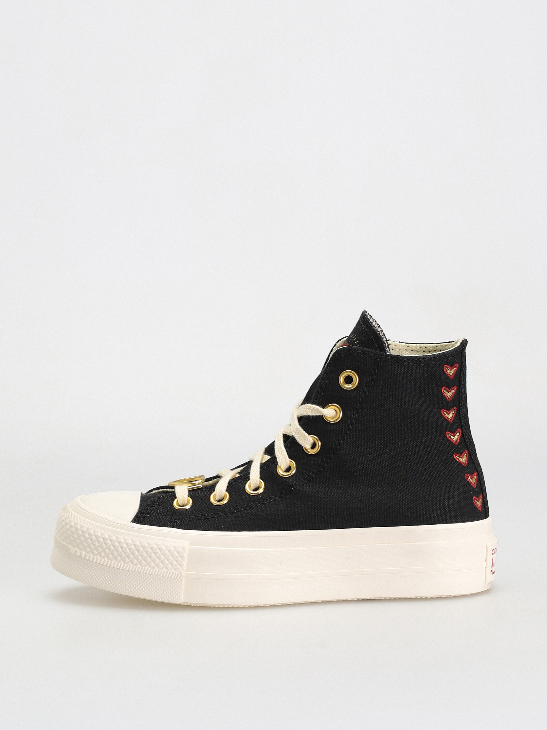 Tenisky Converse Chuck Taylor All Star Lift Hi Wmn (black/egret/back ally brick)