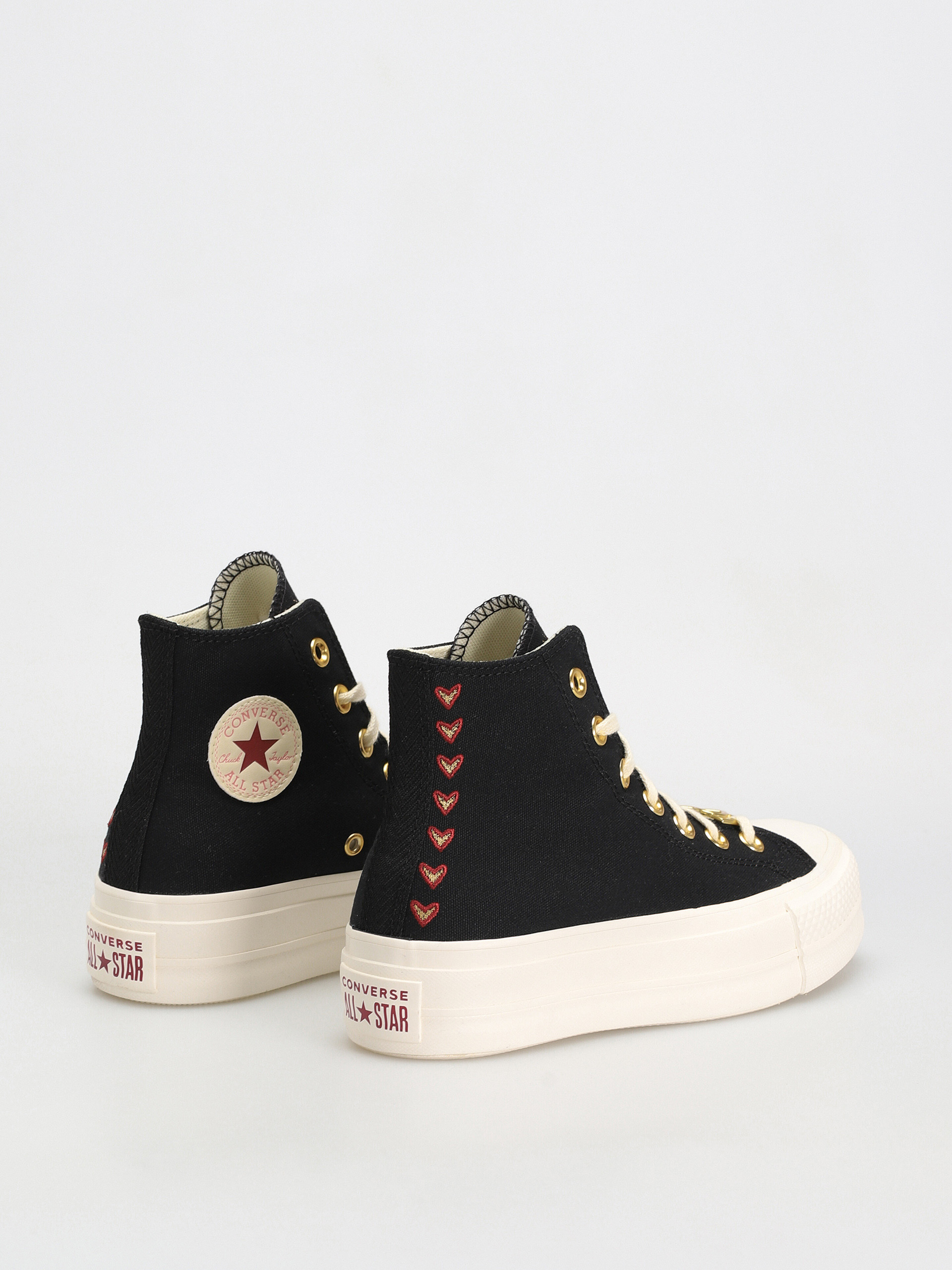 Tenisky Converse Chuck Taylor All Star Lift Hi Wmn (black/egret/back ally brick)