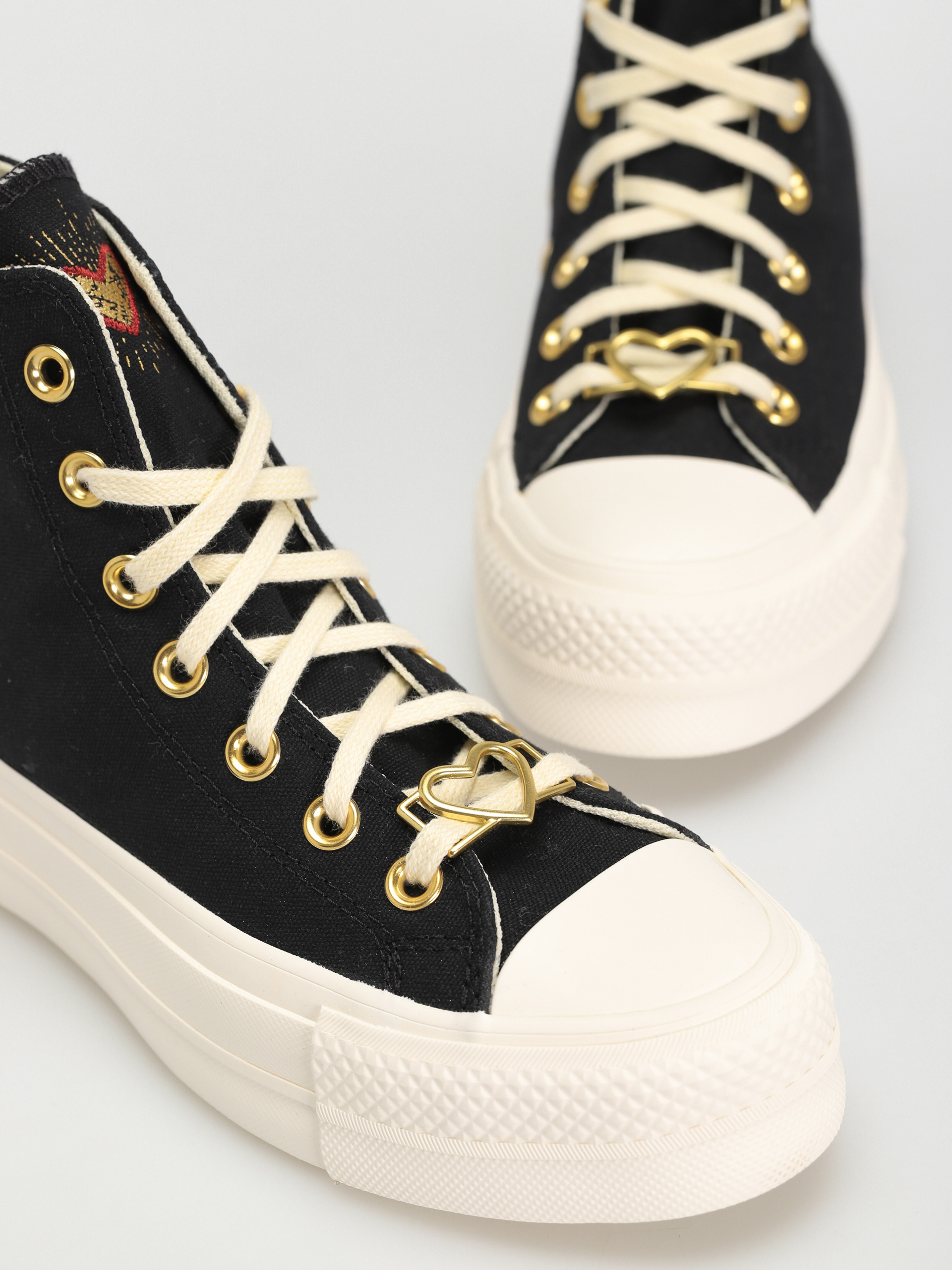 Tenisky Converse Chuck Taylor All Star Lift Hi Wmn (black/egret/back ally brick)