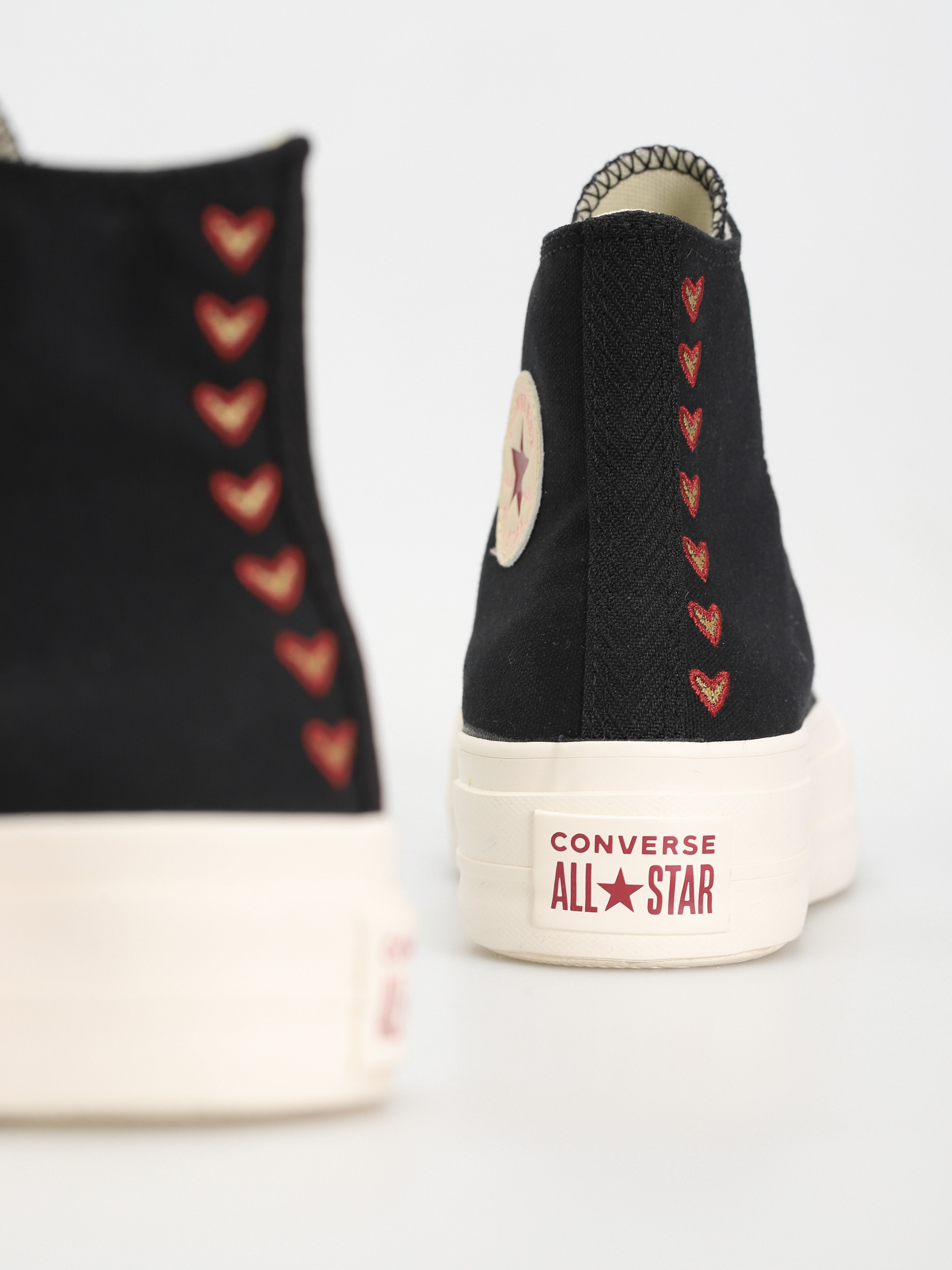 Tenisky Converse Chuck Taylor All Star Lift Hi Wmn (black/egret/back ally brick)