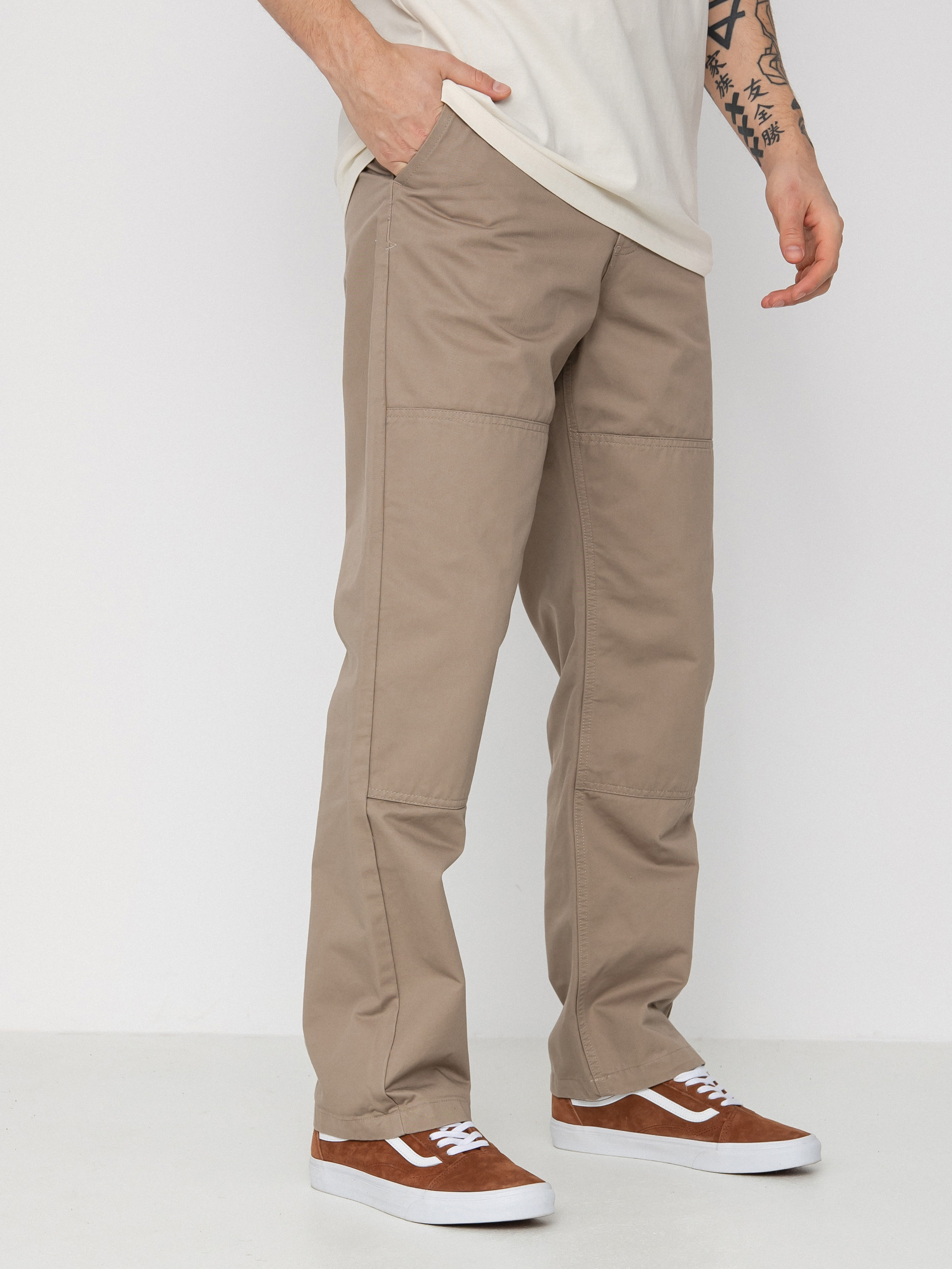 Nohavice Vans Authentic Chino Loose (desert taupe)