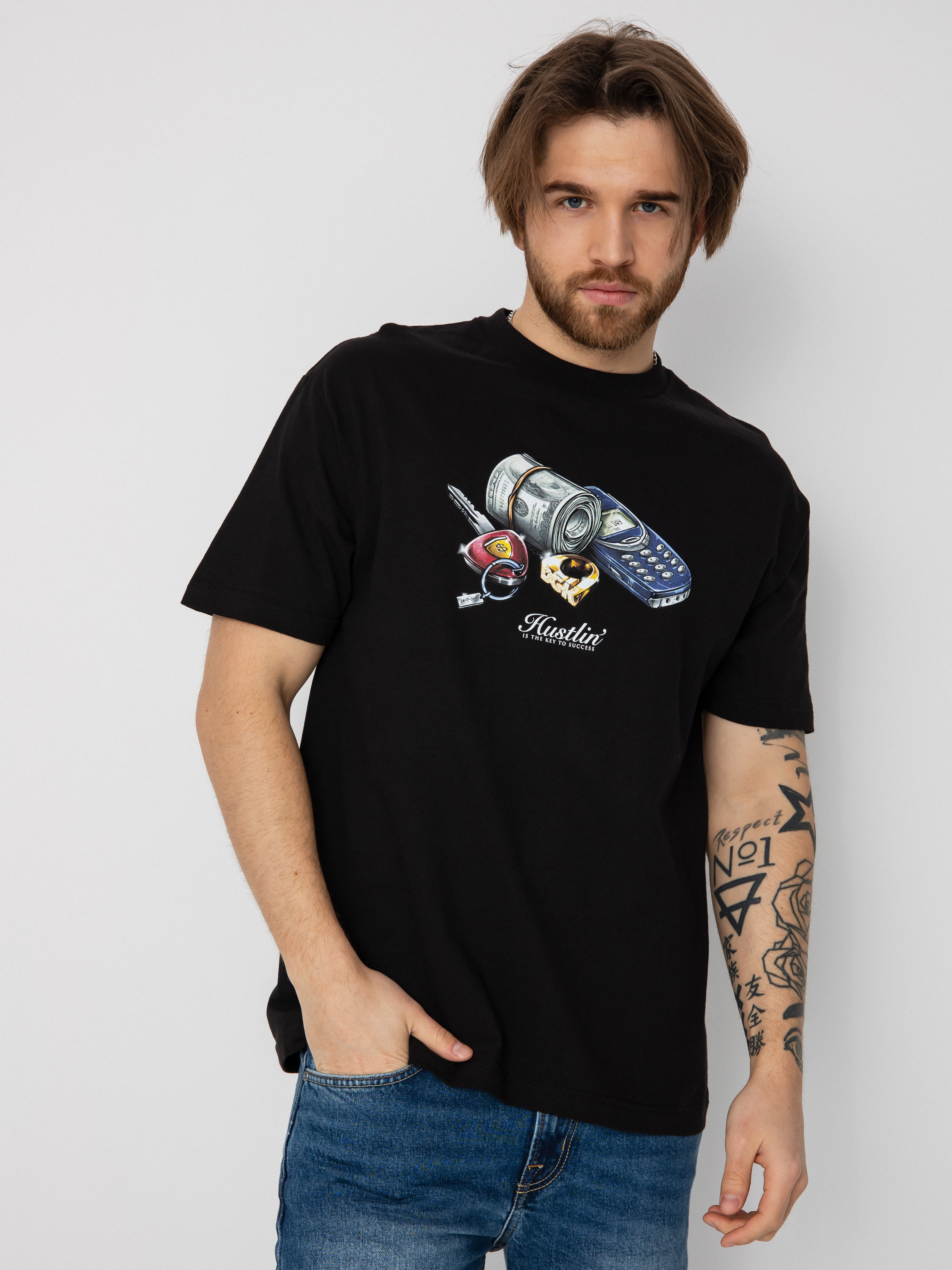 Tričko DGK Burner (black)