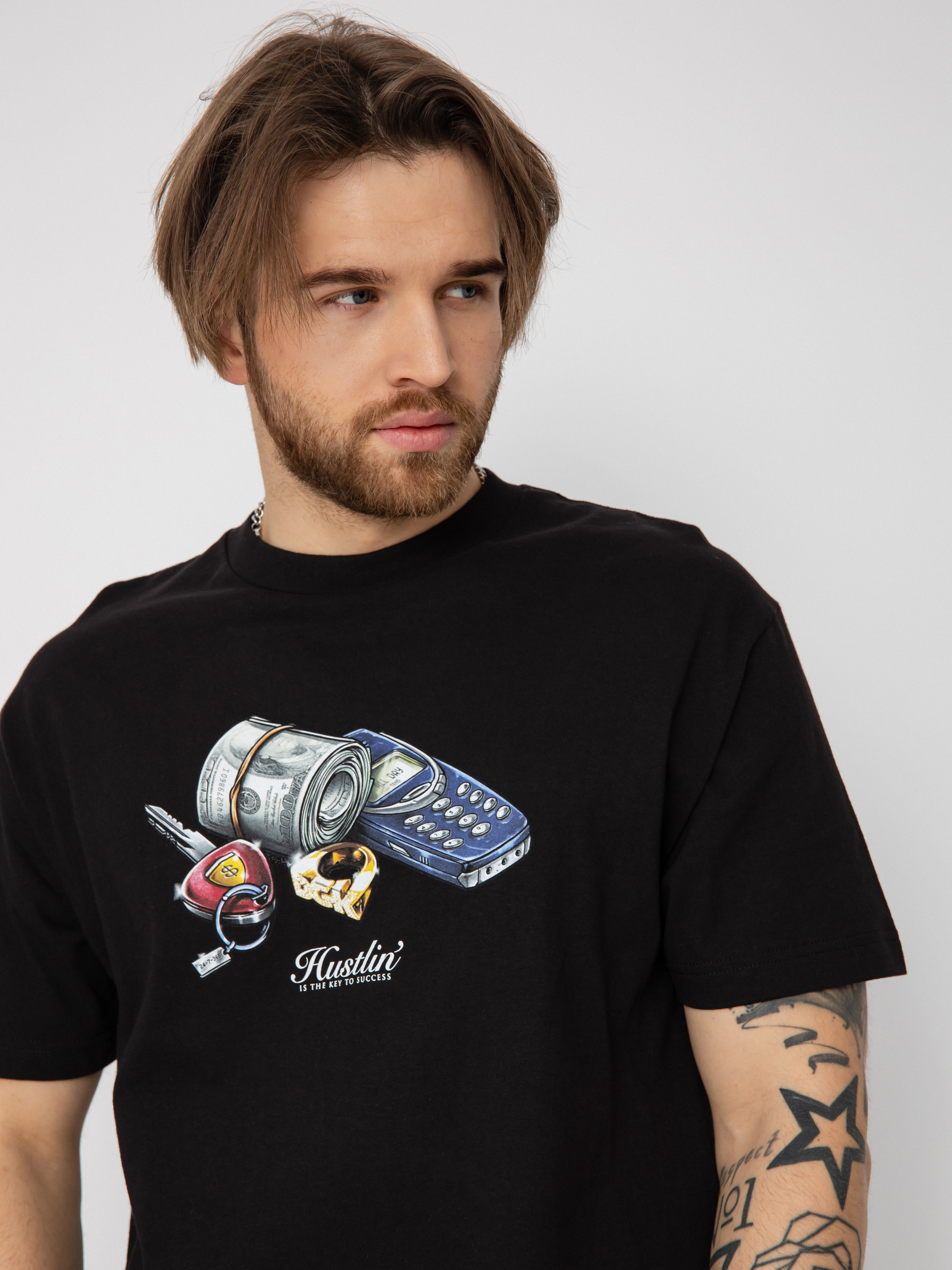 Tričko DGK Burner (black)