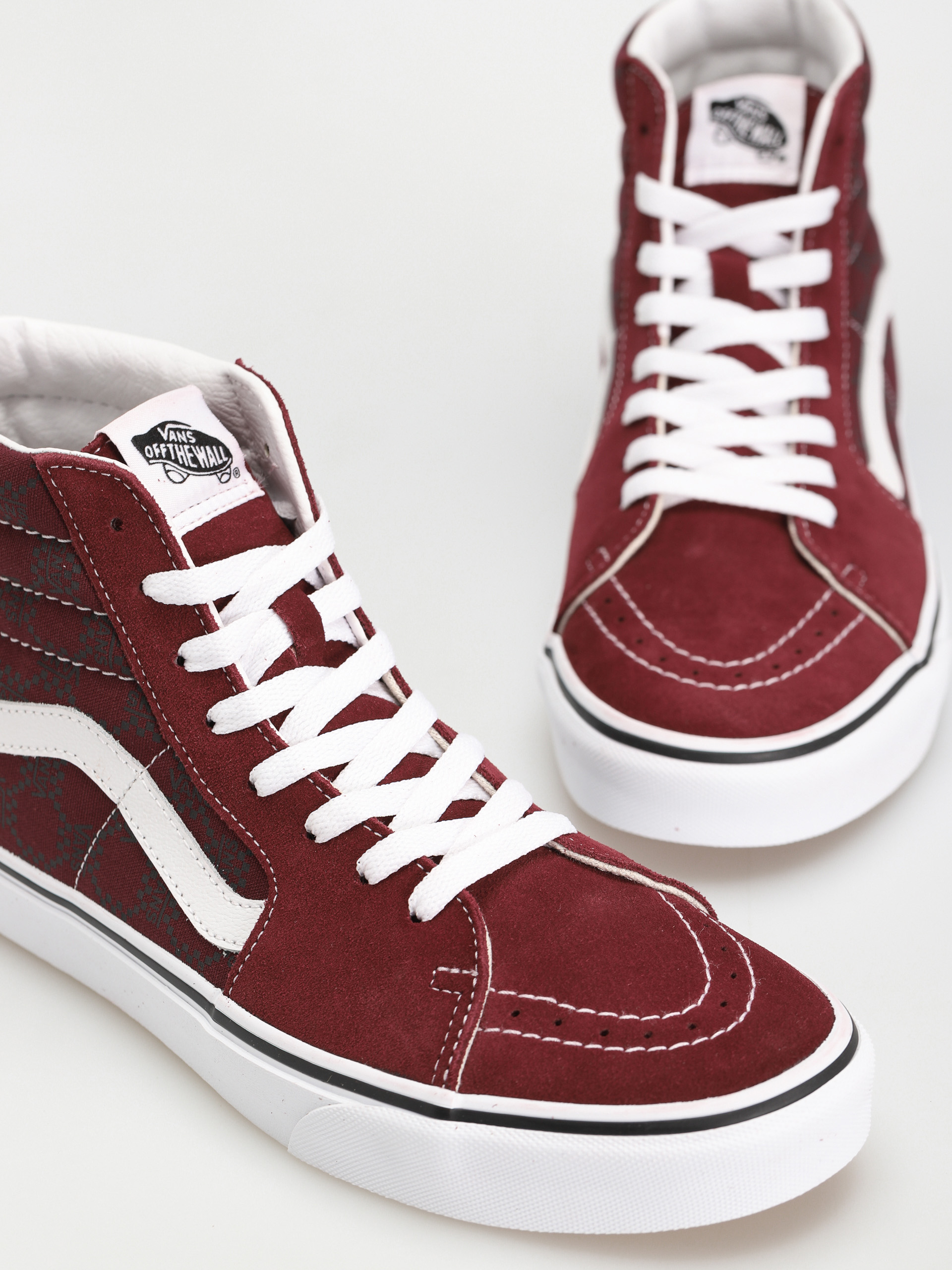 Topánky Vans Sk8 Hi (monogram port royale)