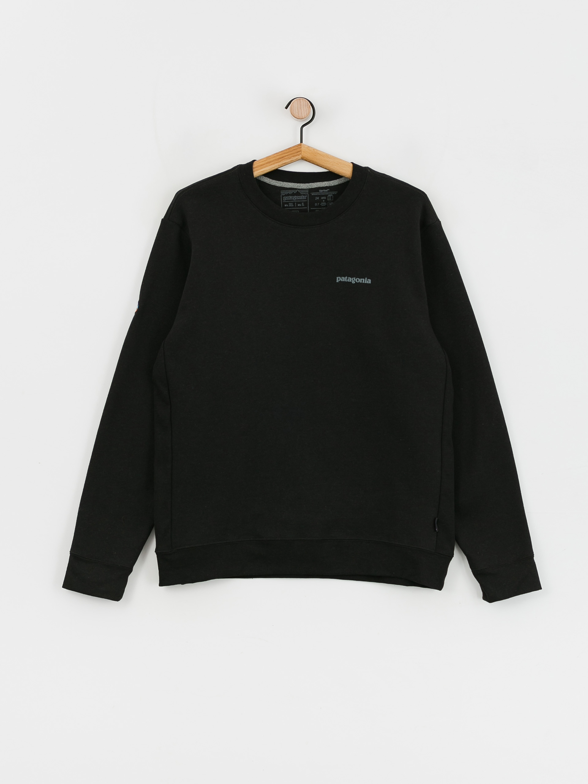 Mikina Patagonia Fitz Roy Icon Uprisal Crew (ink black)