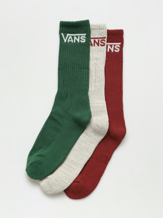 Ponožky Vans Classic Crew 3P (eden)