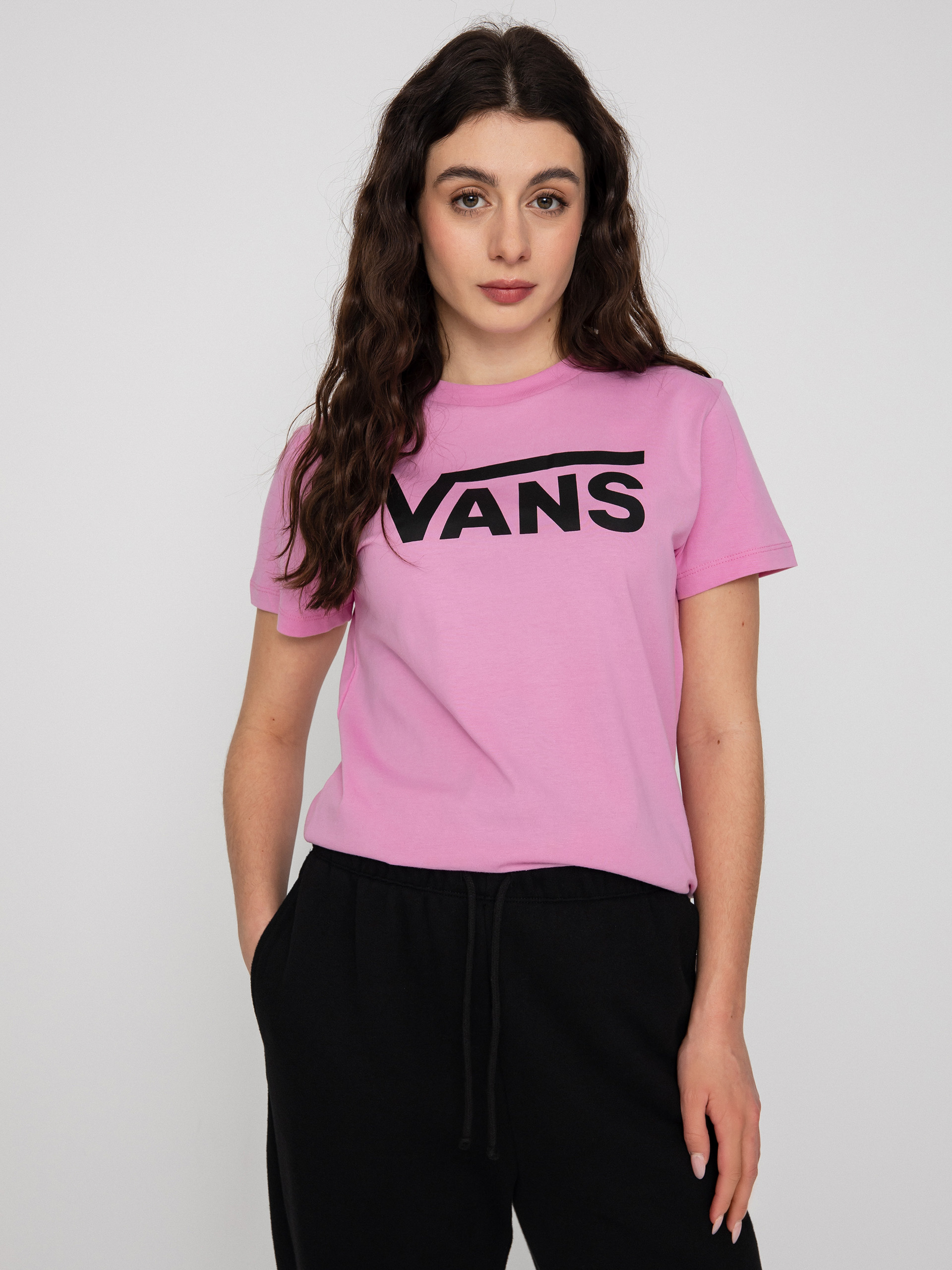 Tričko Vans Flying V Wmn (flying v cyclamen)