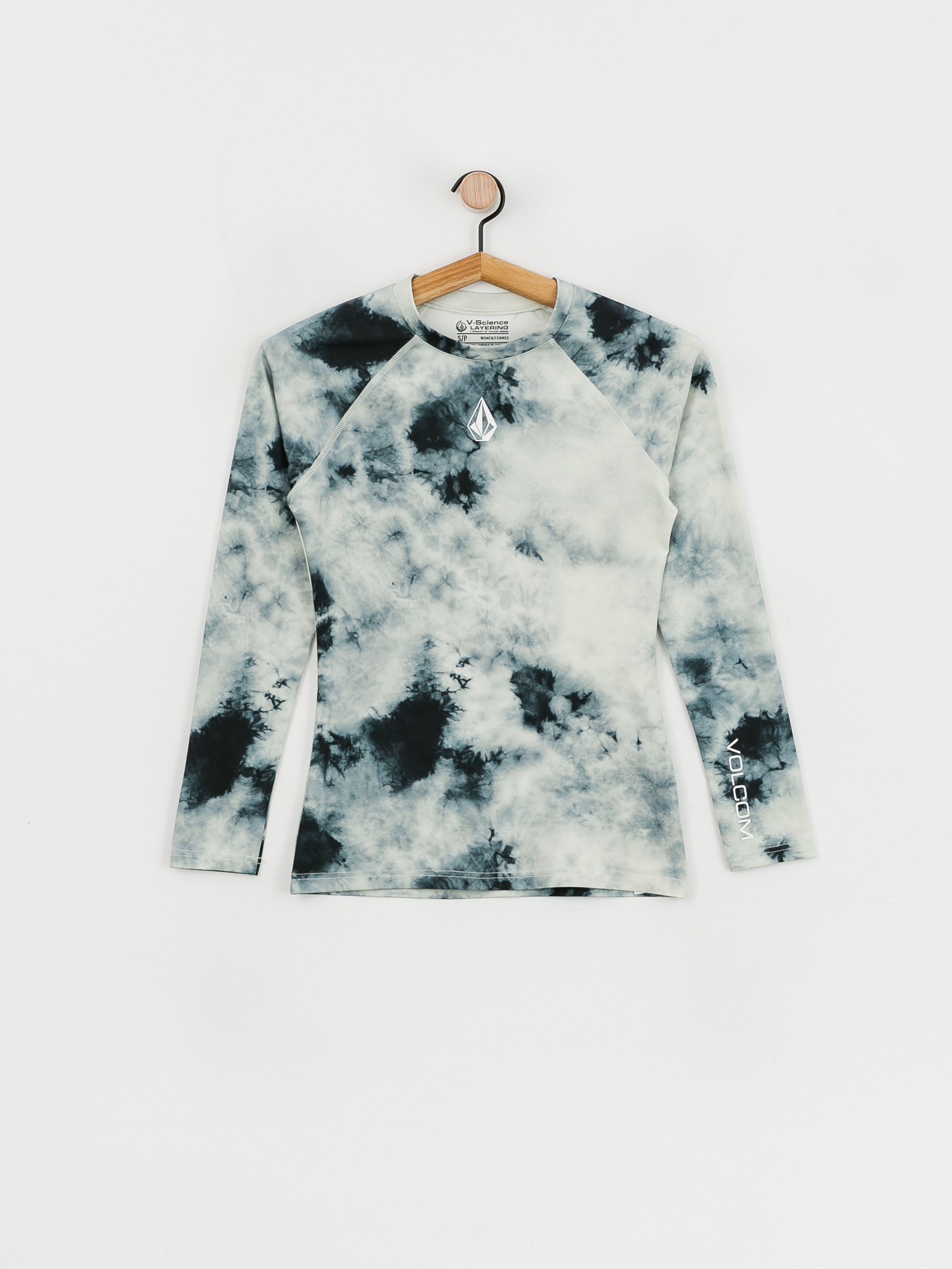 Spodné prádlo Volcom Longsleeve Vlcm Womens Base Layer Top Wmn (storm tie dye)