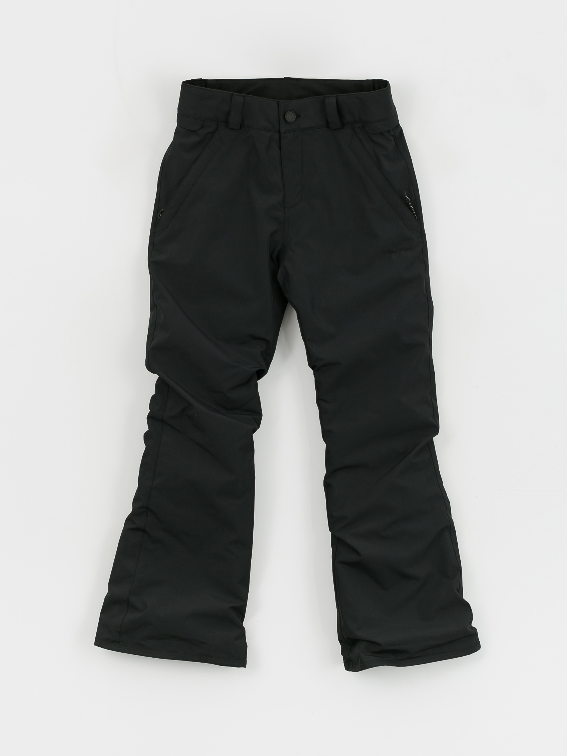Snowboardové nohavice Volcom Freakin Chino Youth Ins JR (black)