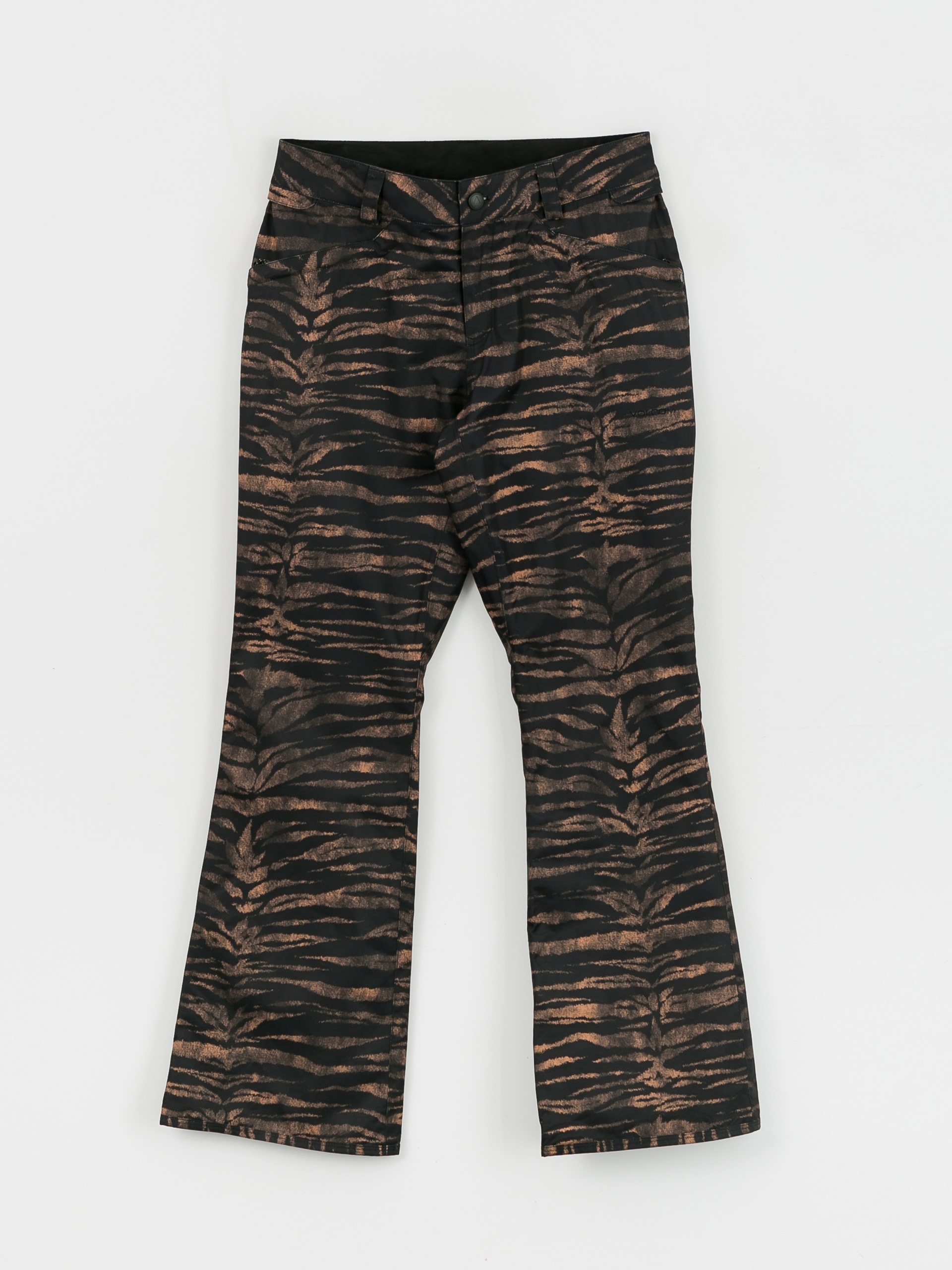 Dámske Snowboardové nohavice Volcom Hallen (tiger print)