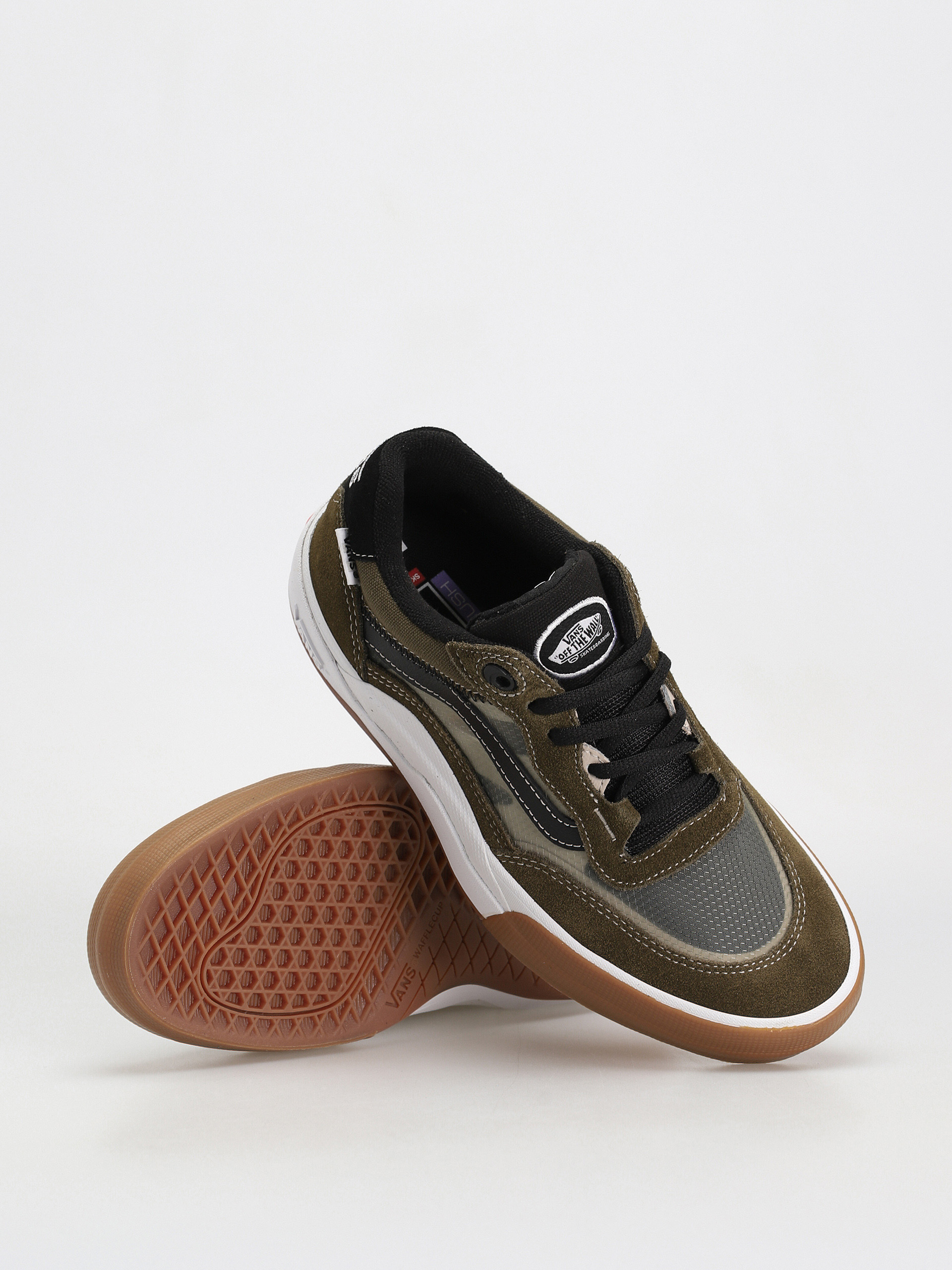 Topánky Vans Wayvee (dark olive)