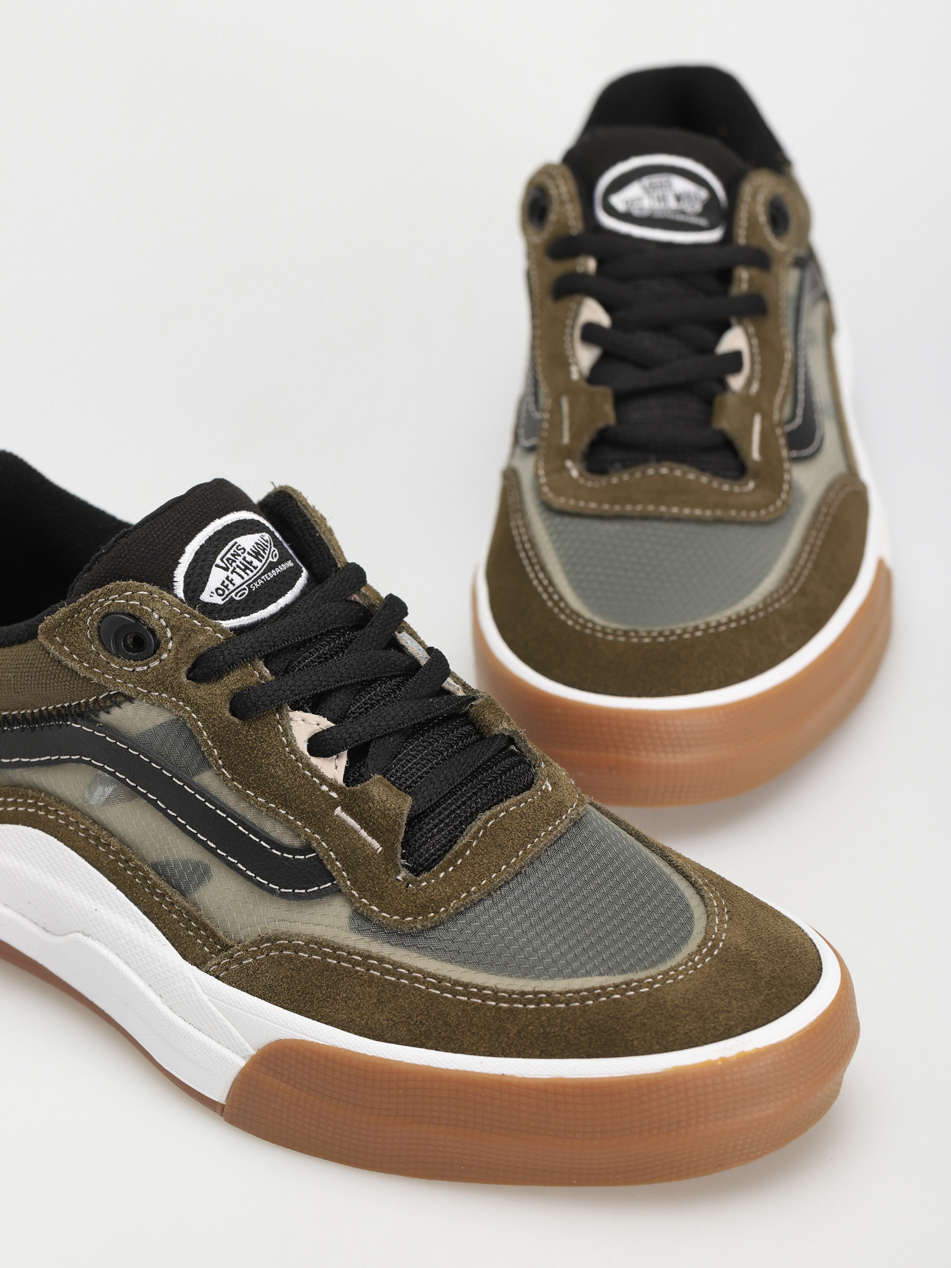 Topánky Vans Wayvee (dark olive)