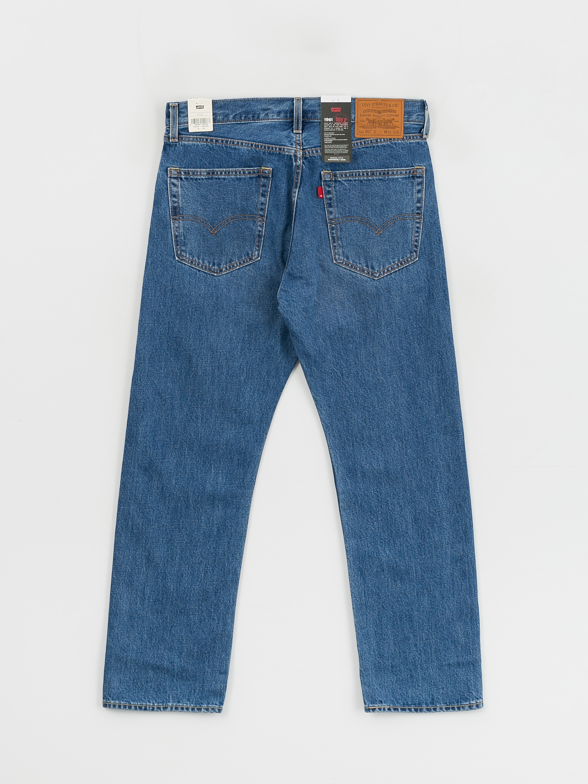 Nohavice Levi's® 551Z Authentic Straight (medium indigo stonewash)