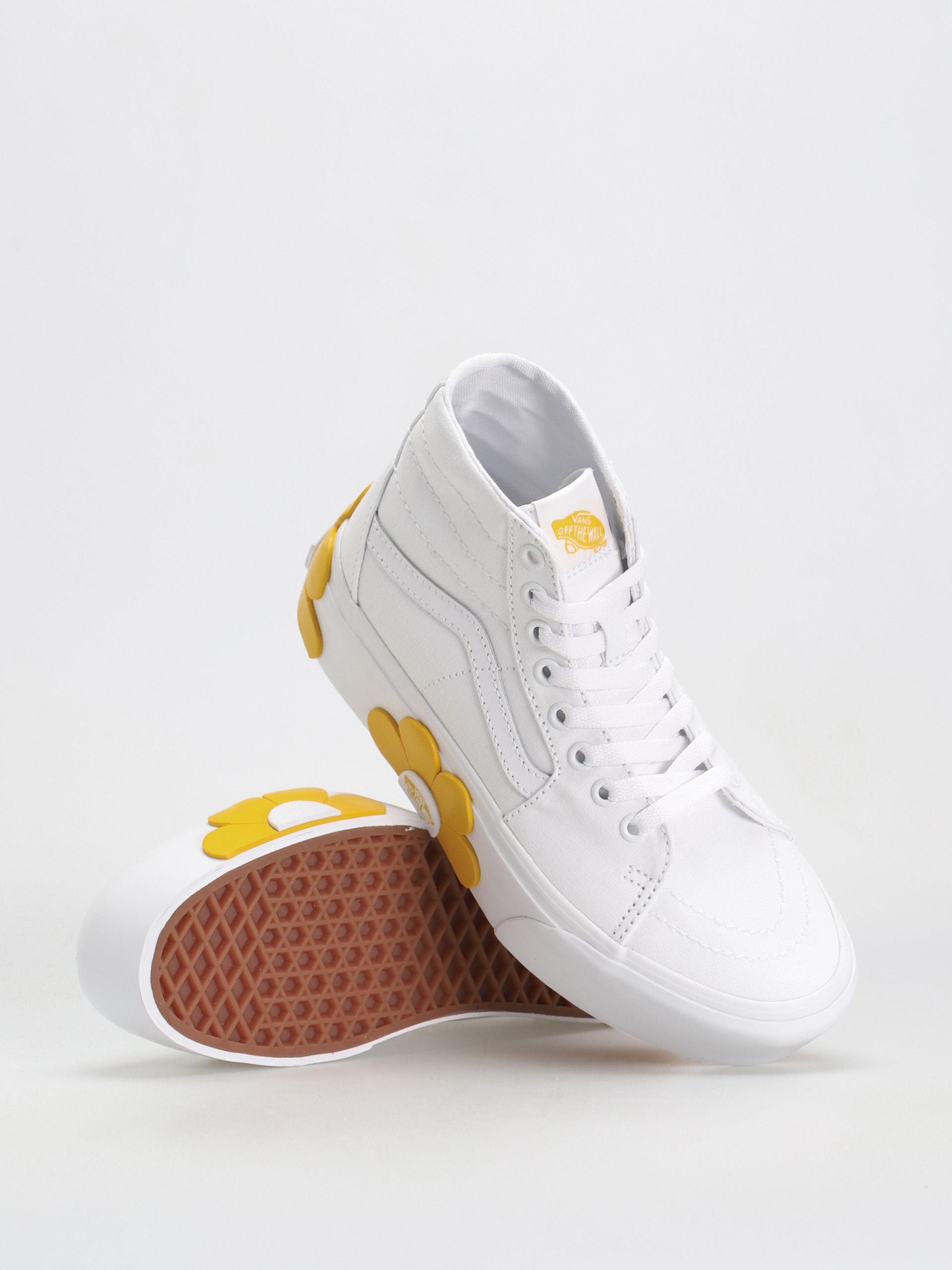 Topánky Vans Sk8 Hi Tapered Stackform Osf Wmn (true white)