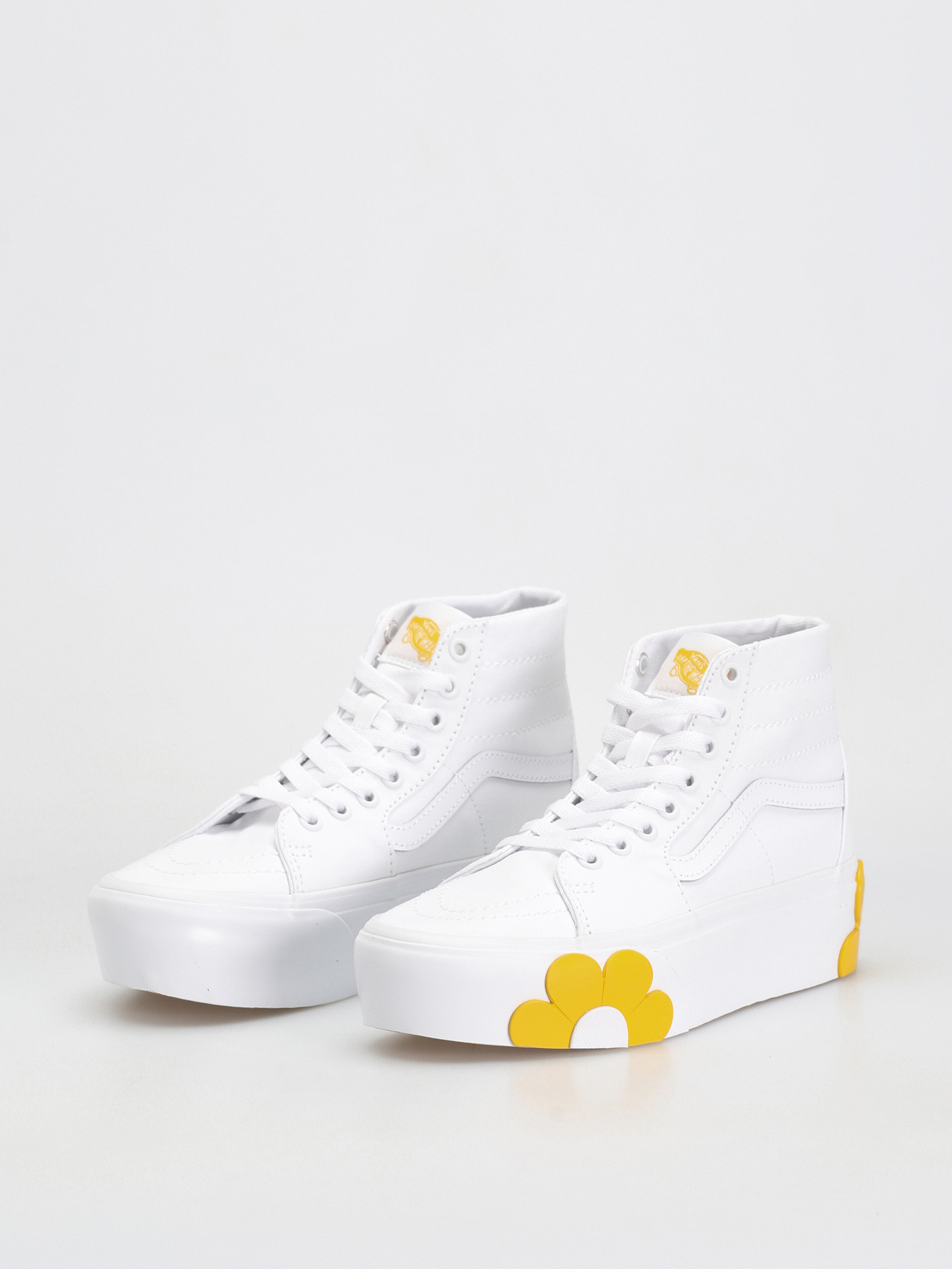 Topánky Vans Sk8 Hi Tapered Stackform Osf Wmn (true white)