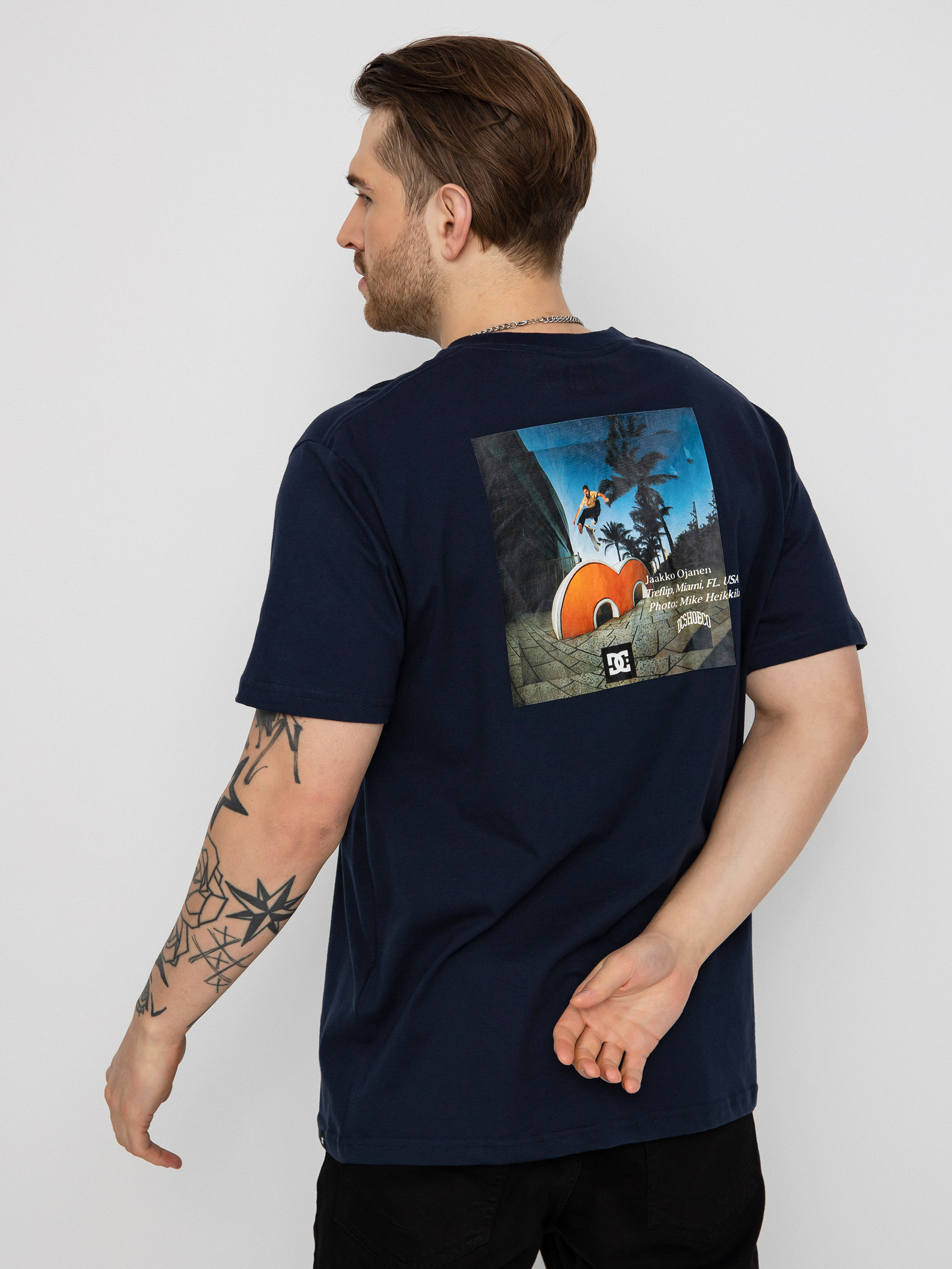 Tričko DC Jaakko (navy blazer)