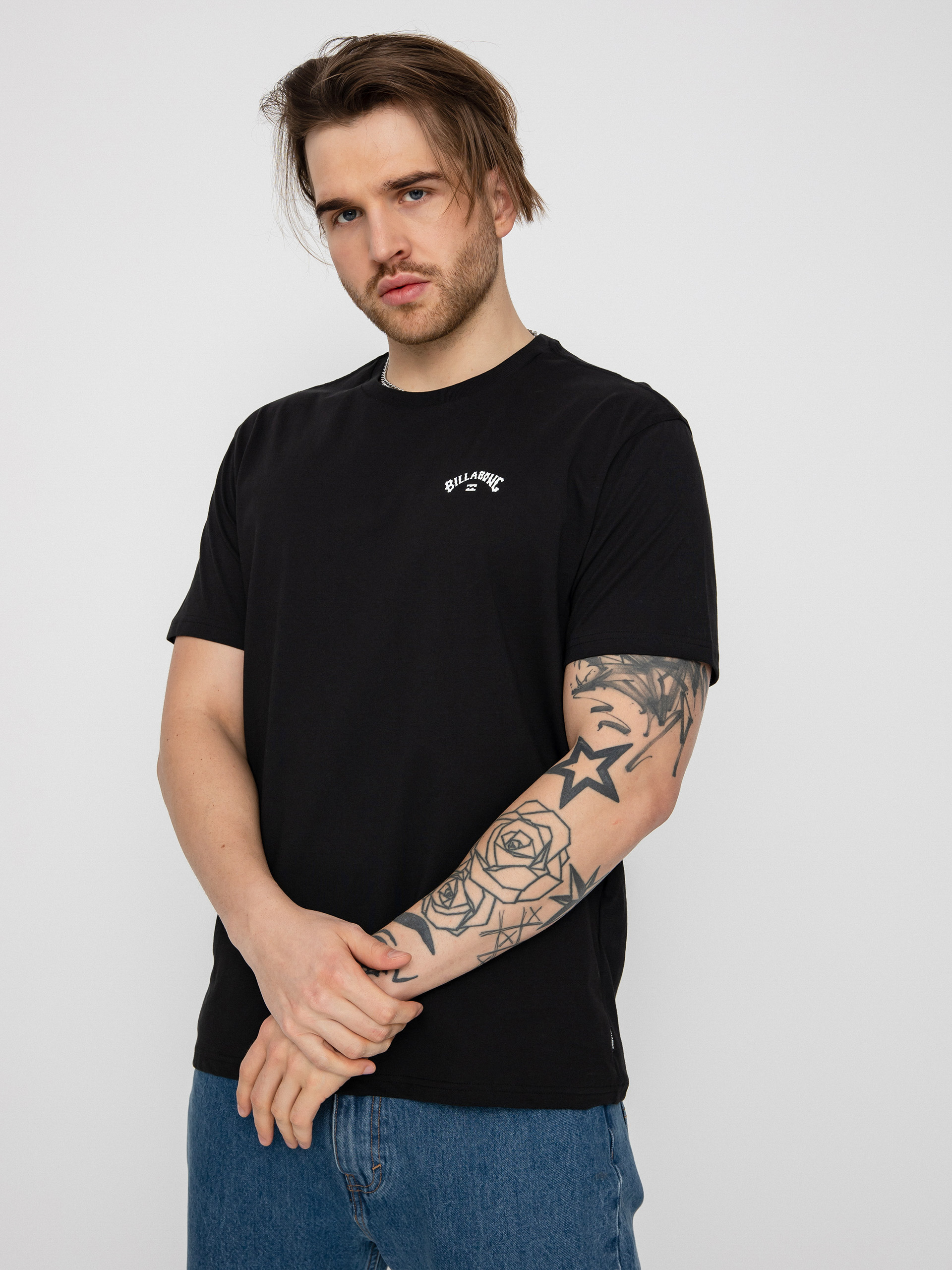 Tričko Billabong Arch Wave (black)