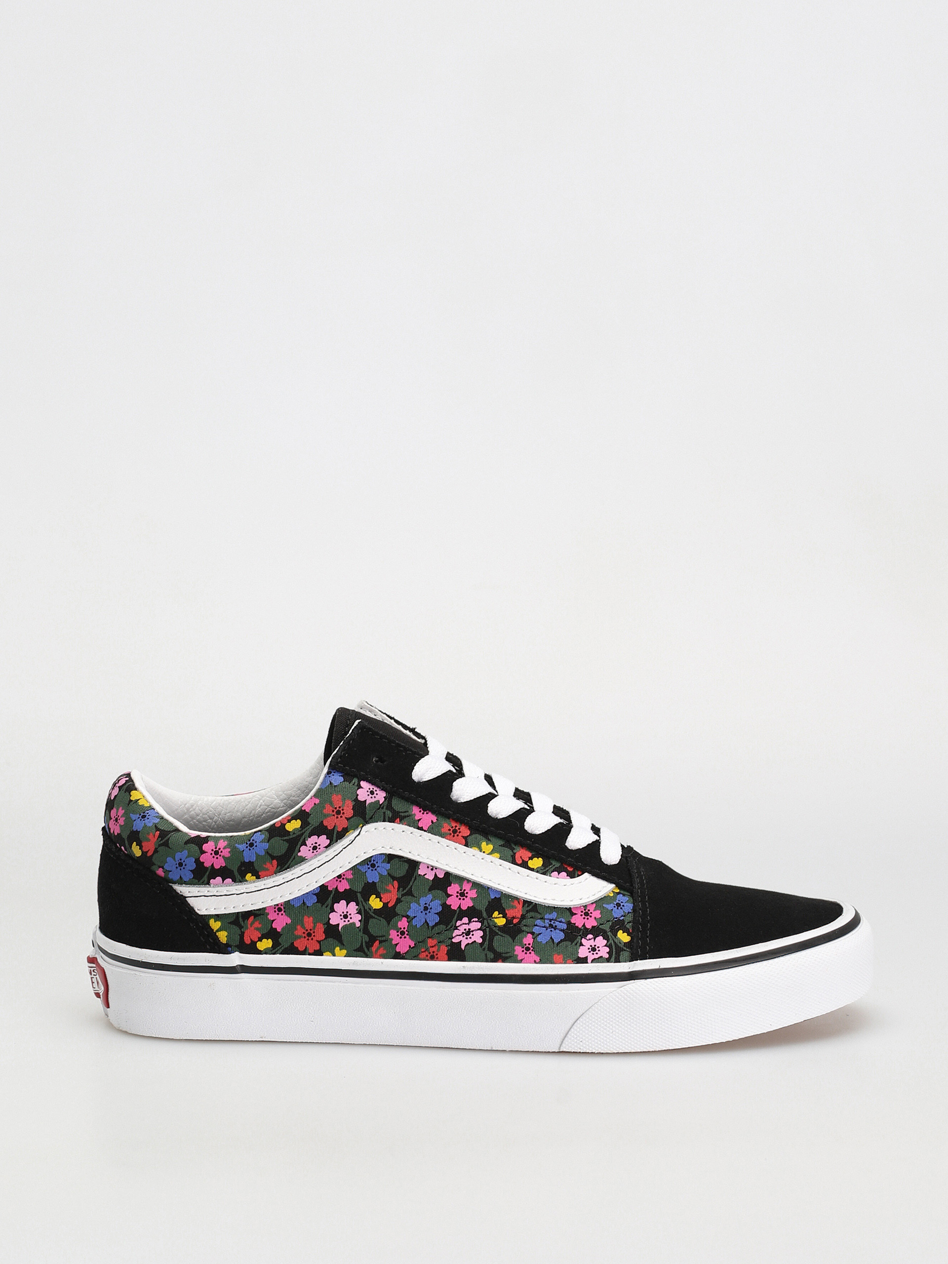 Topánky Vans Old Skool Wmn (floral black/white)