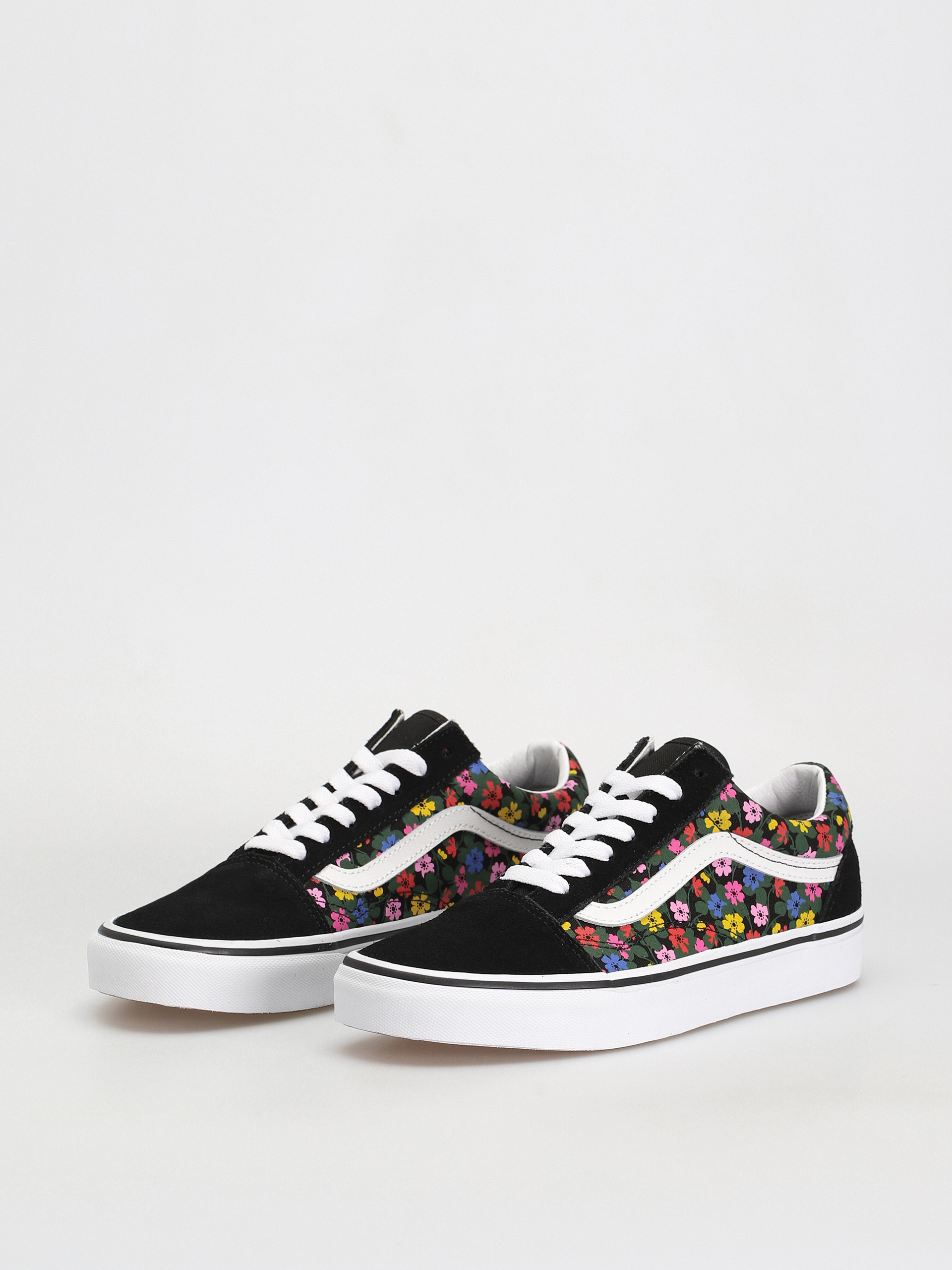 Topánky Vans Old Skool Wmn (floral black/white)