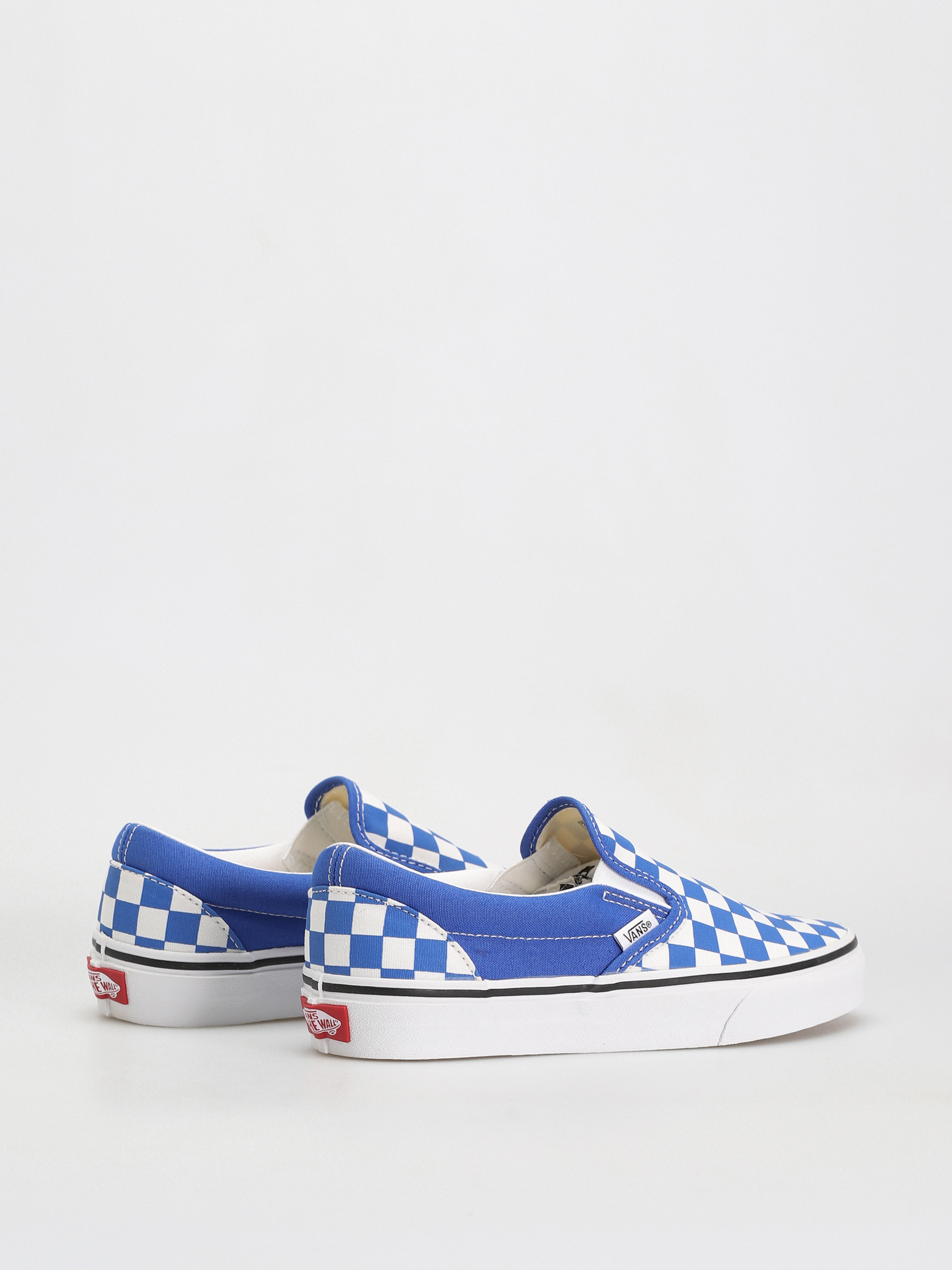 Topánky Vans Classic Slip On (color theory checkerboard dazzling blue)