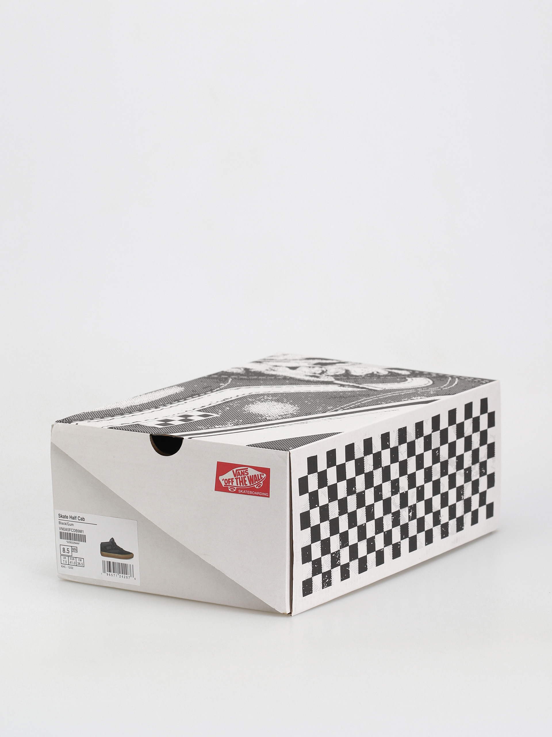 Topánky Vans Skate Half Cab (black/gum)