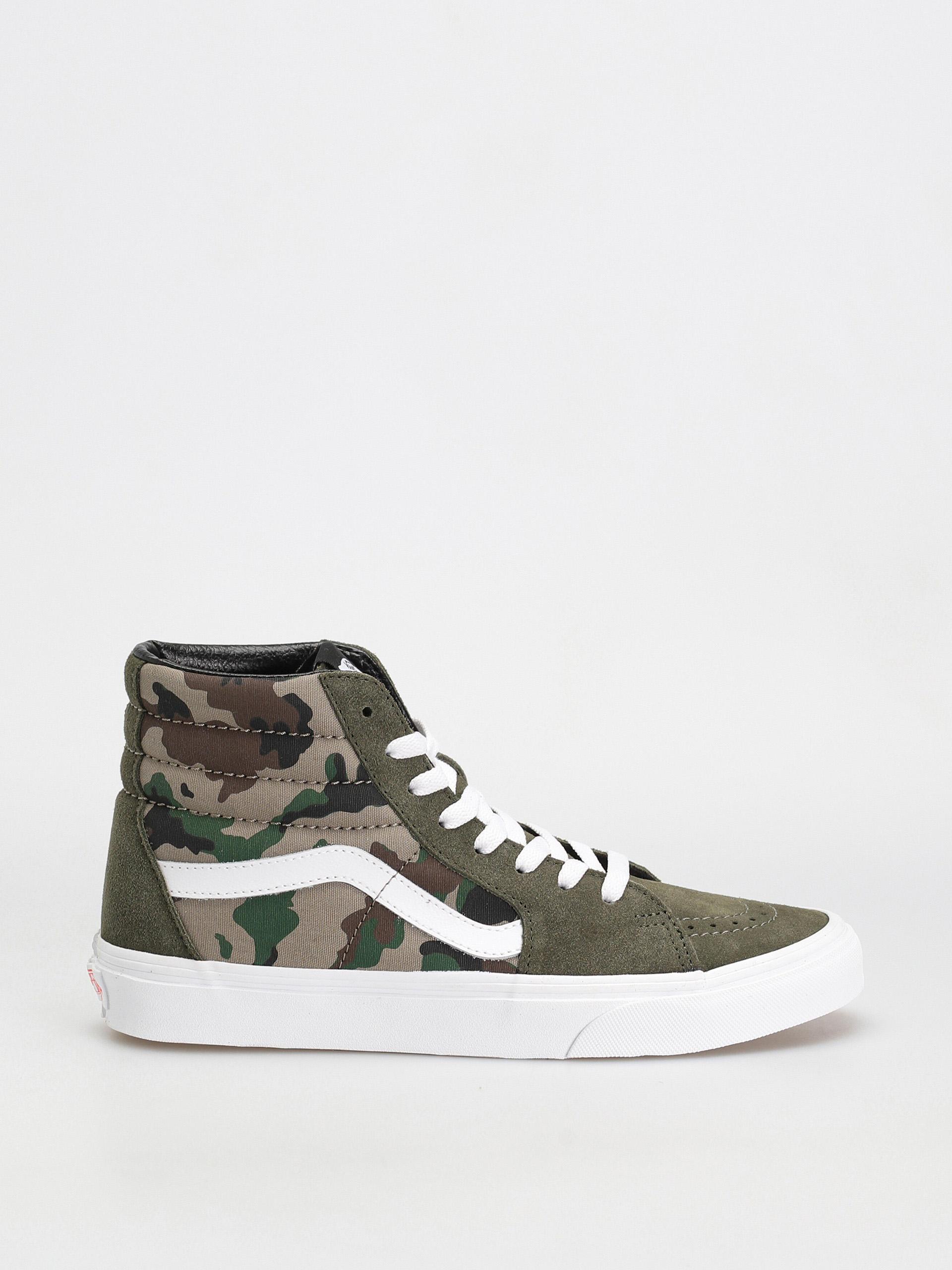 Topánky Vans Sk8 Hi (camo olive/white)