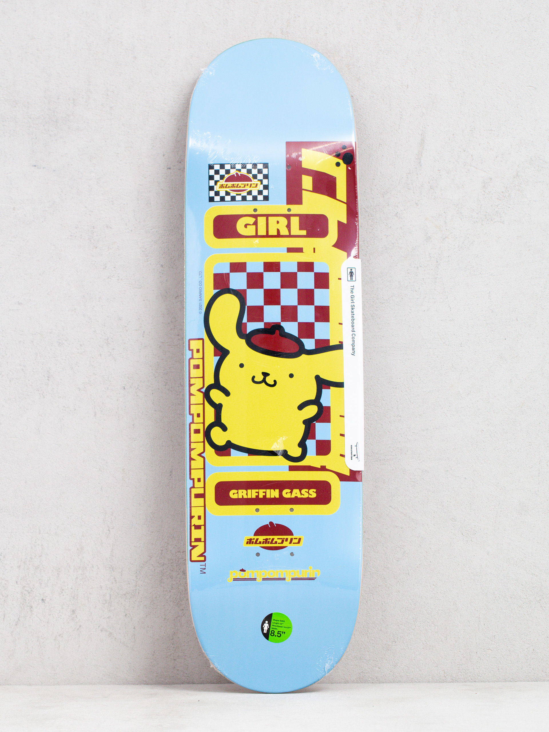 Doska Girl Skateboard Gass Sanrio Tokyo Speed (light blue)