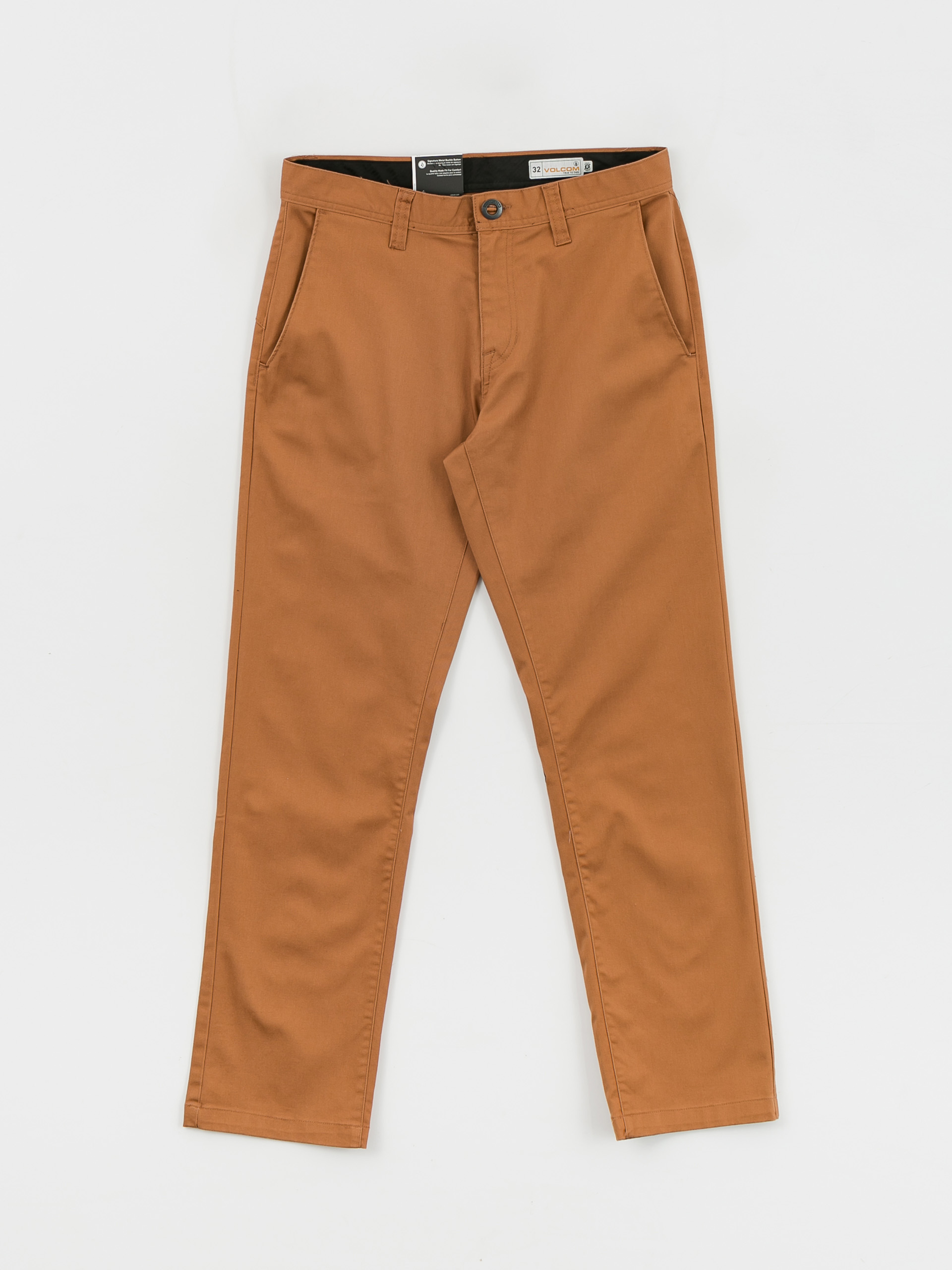 Nohavice Volcom Frickin Modern Stret (tobacco)