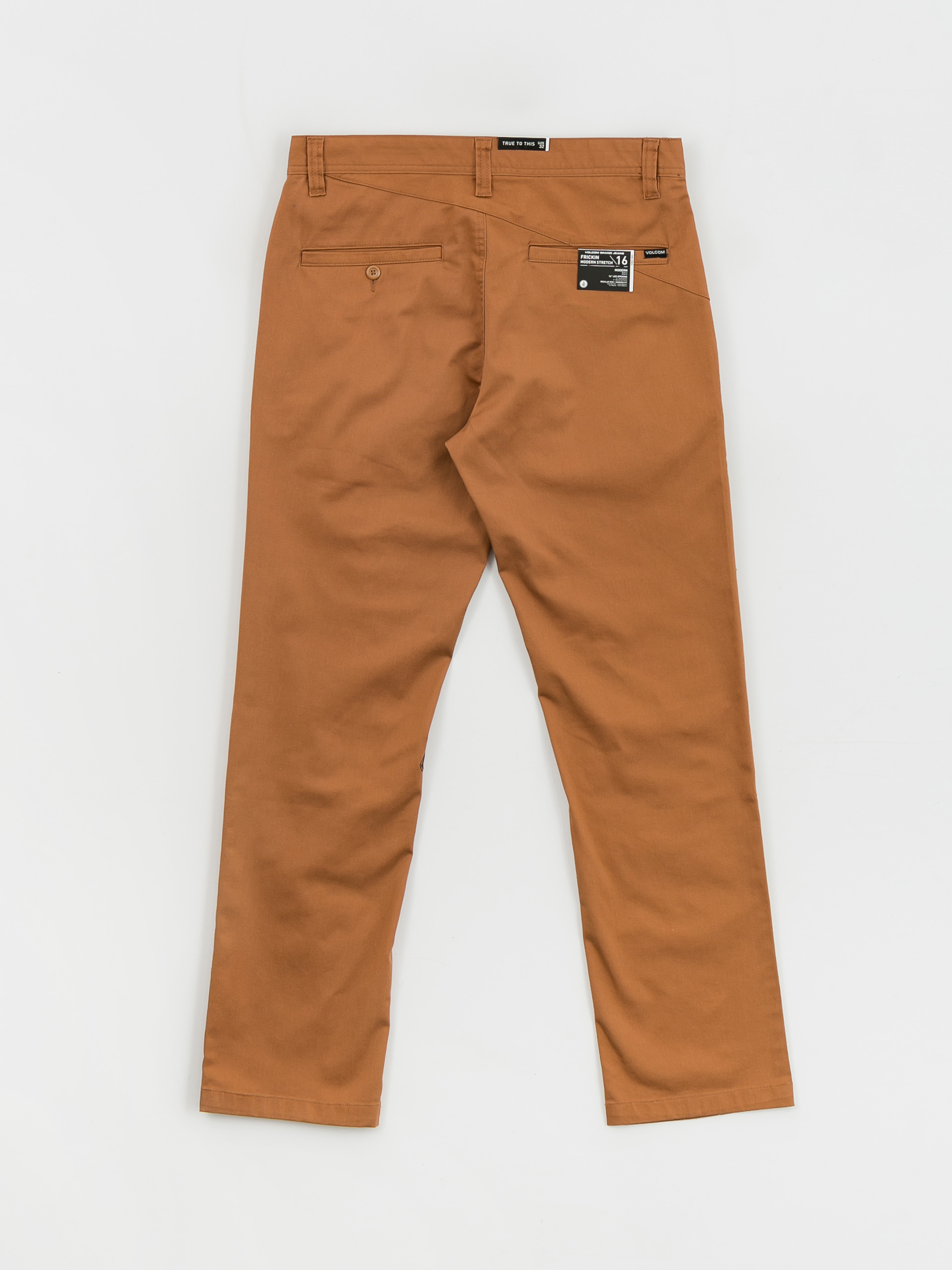 Nohavice Volcom Frickin Modern Stret (tobacco)