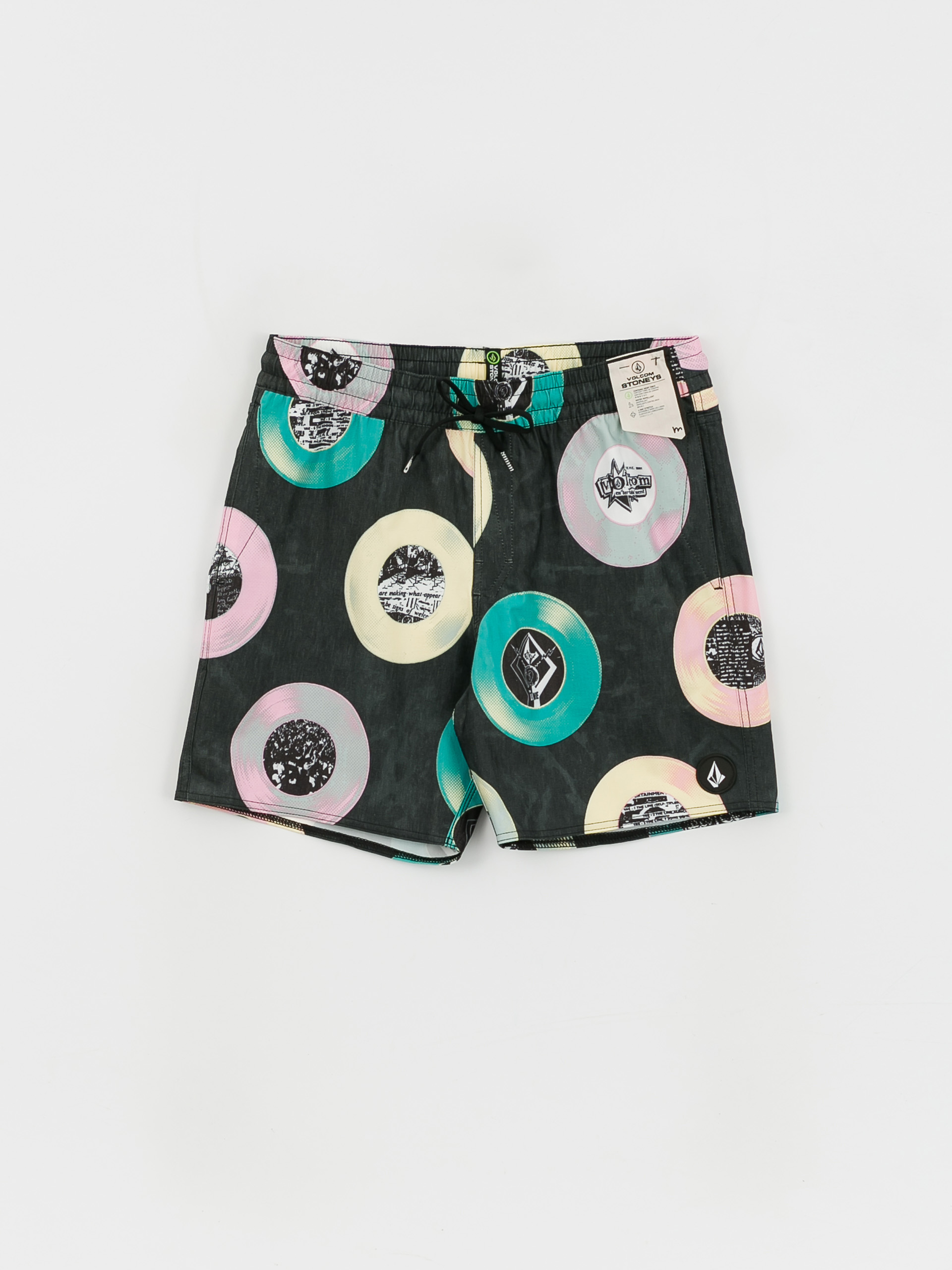 Kraťasy Volcom V Ent Lp Stoney Trunk 17 (black)