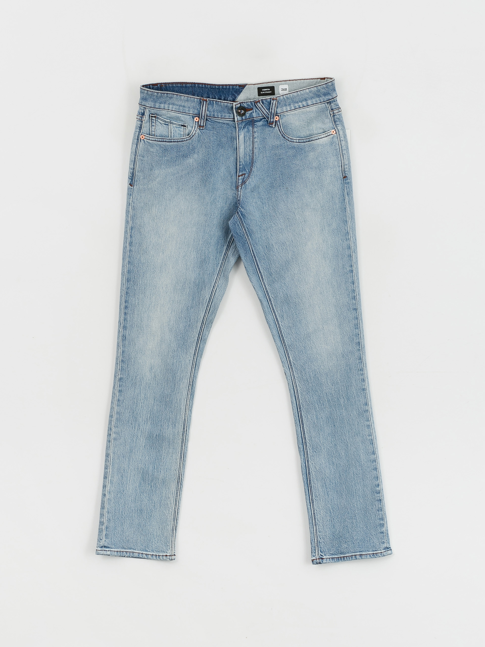 Nohavice Volcom Vorta Denim (wrecked indigo)