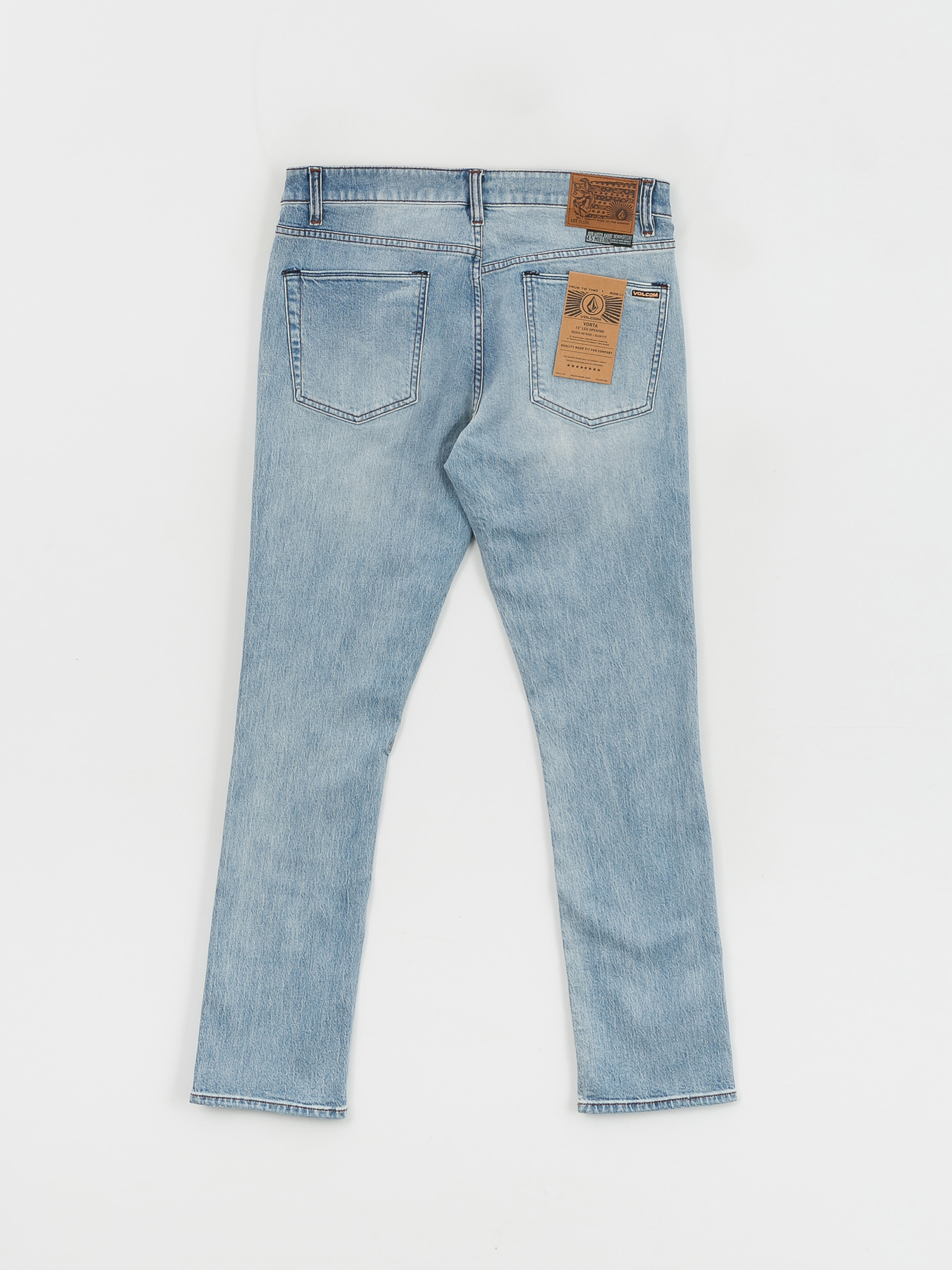 Nohavice Volcom Vorta Denim (wrecked indigo)