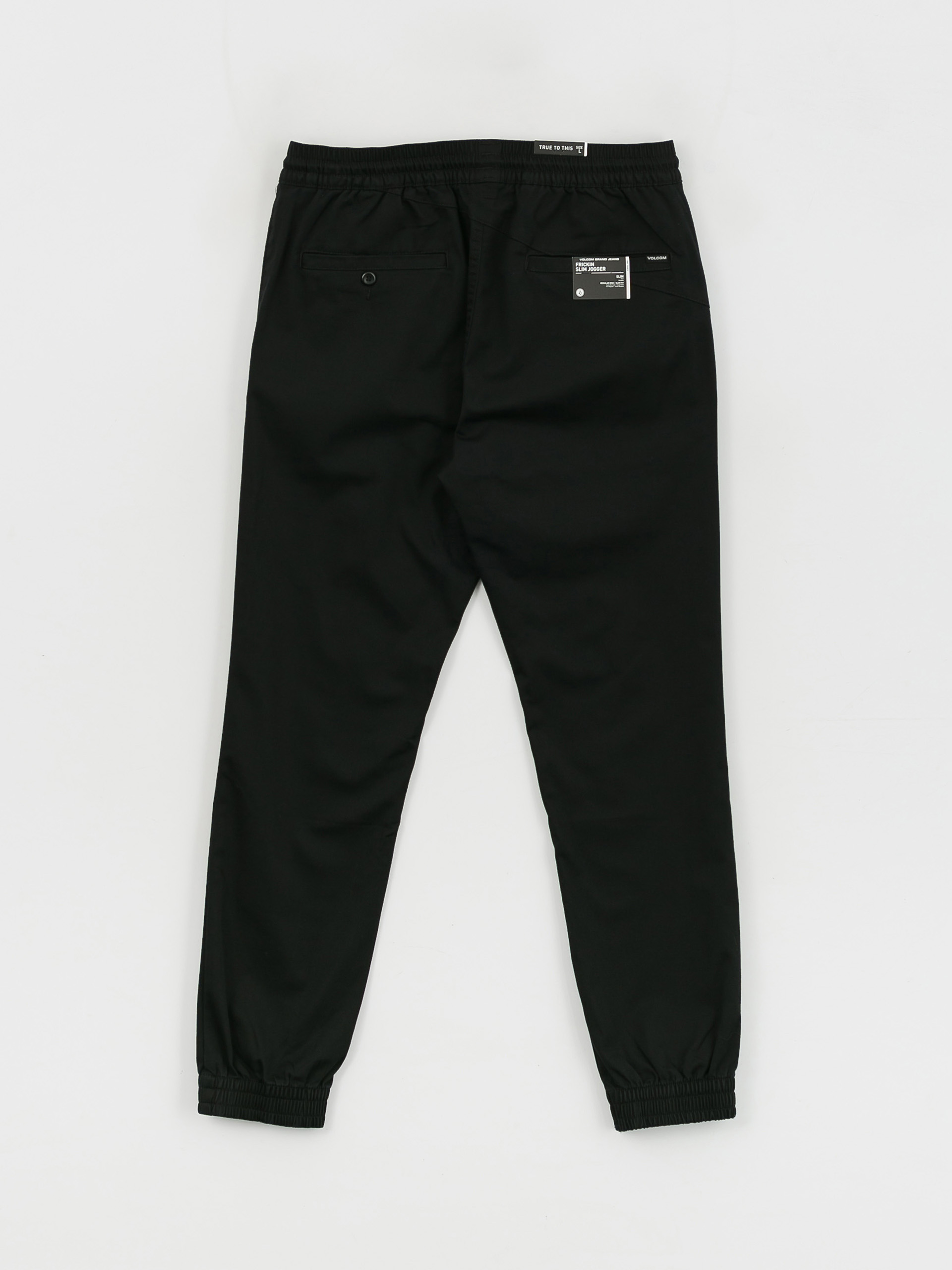 Nohavice Volcom Frickin Slim Jogger (black)