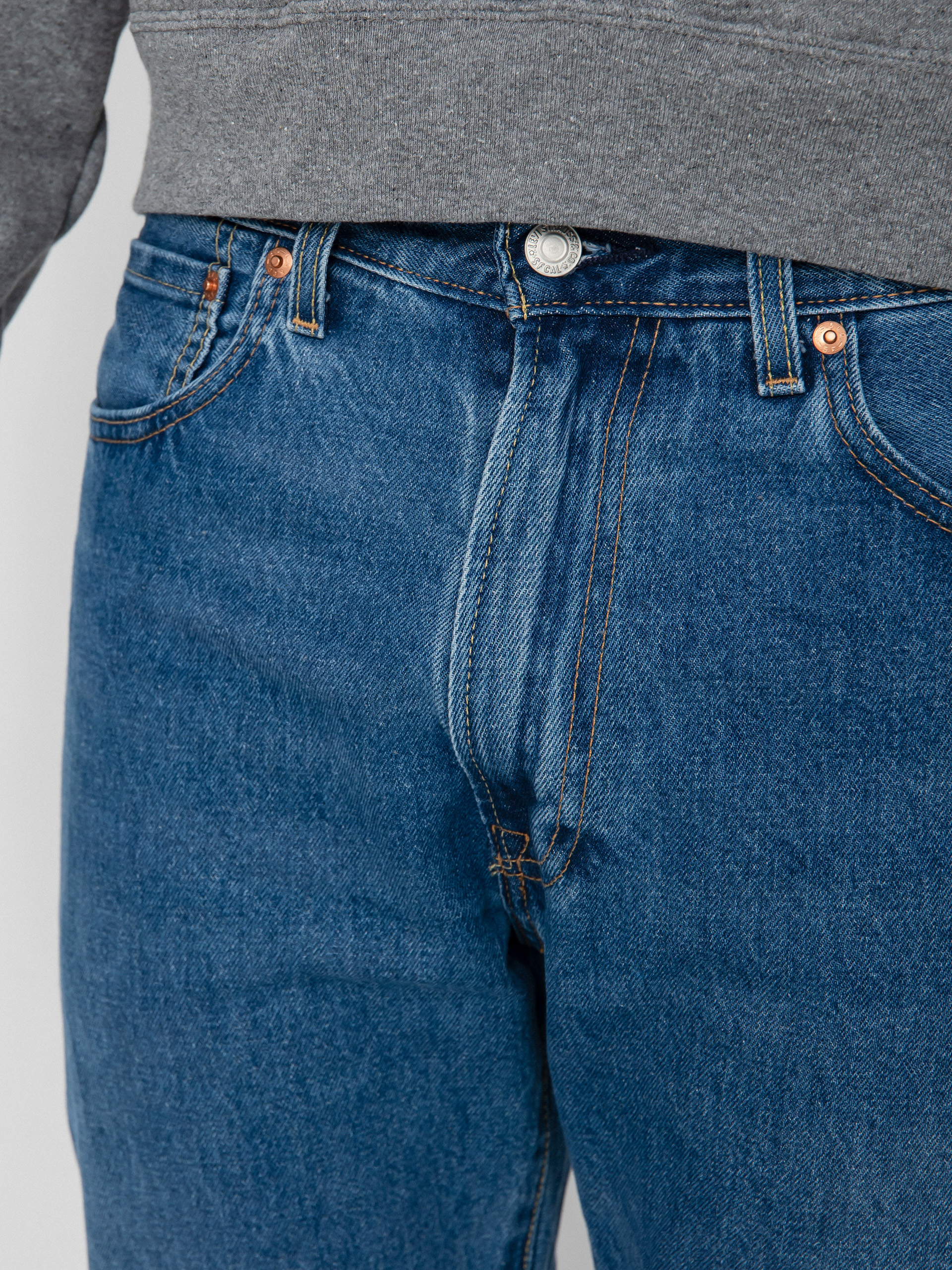 Nohavice Levi's® 551Z Authentic Straight (medium indigo stonewash)