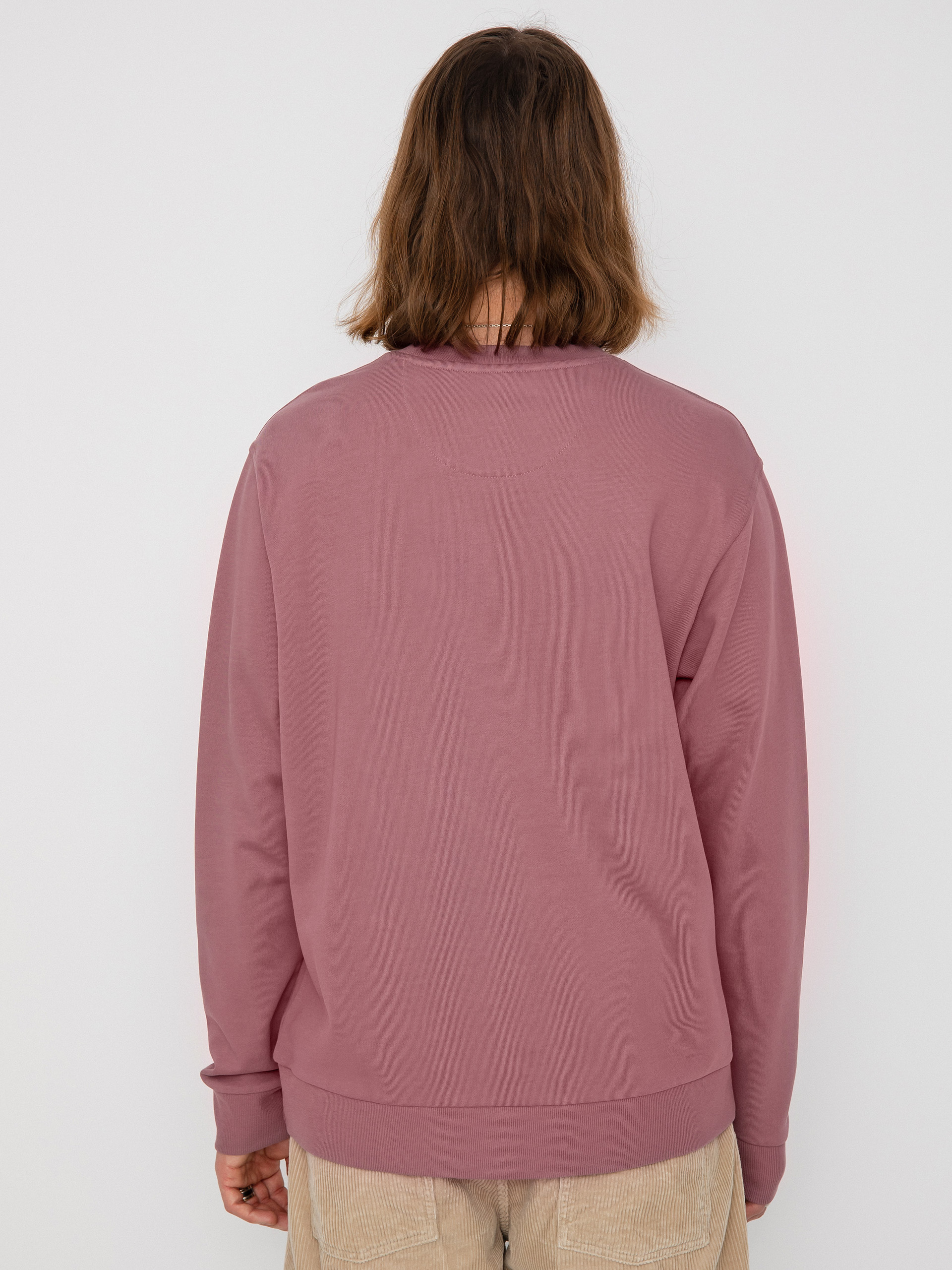 Mikina Patagonia Regenerative Organic Certified Cotton Crewneck (evening mauve)