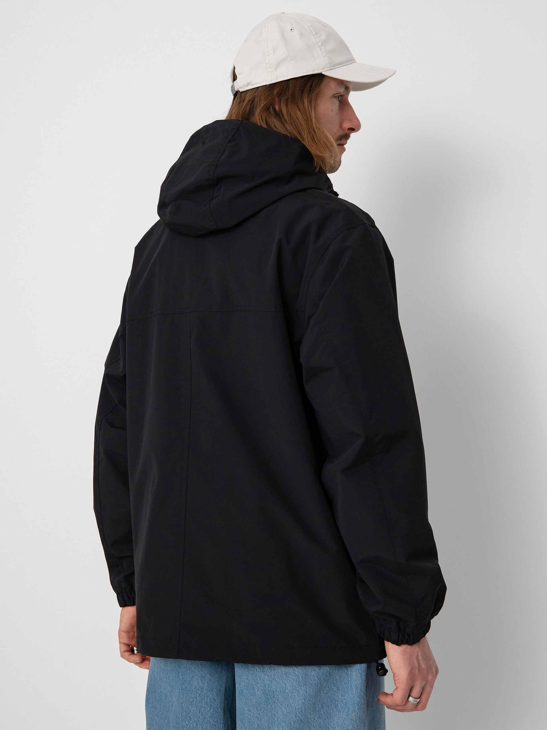 Bunda Carhartt WIP Windbreaker (black/white)