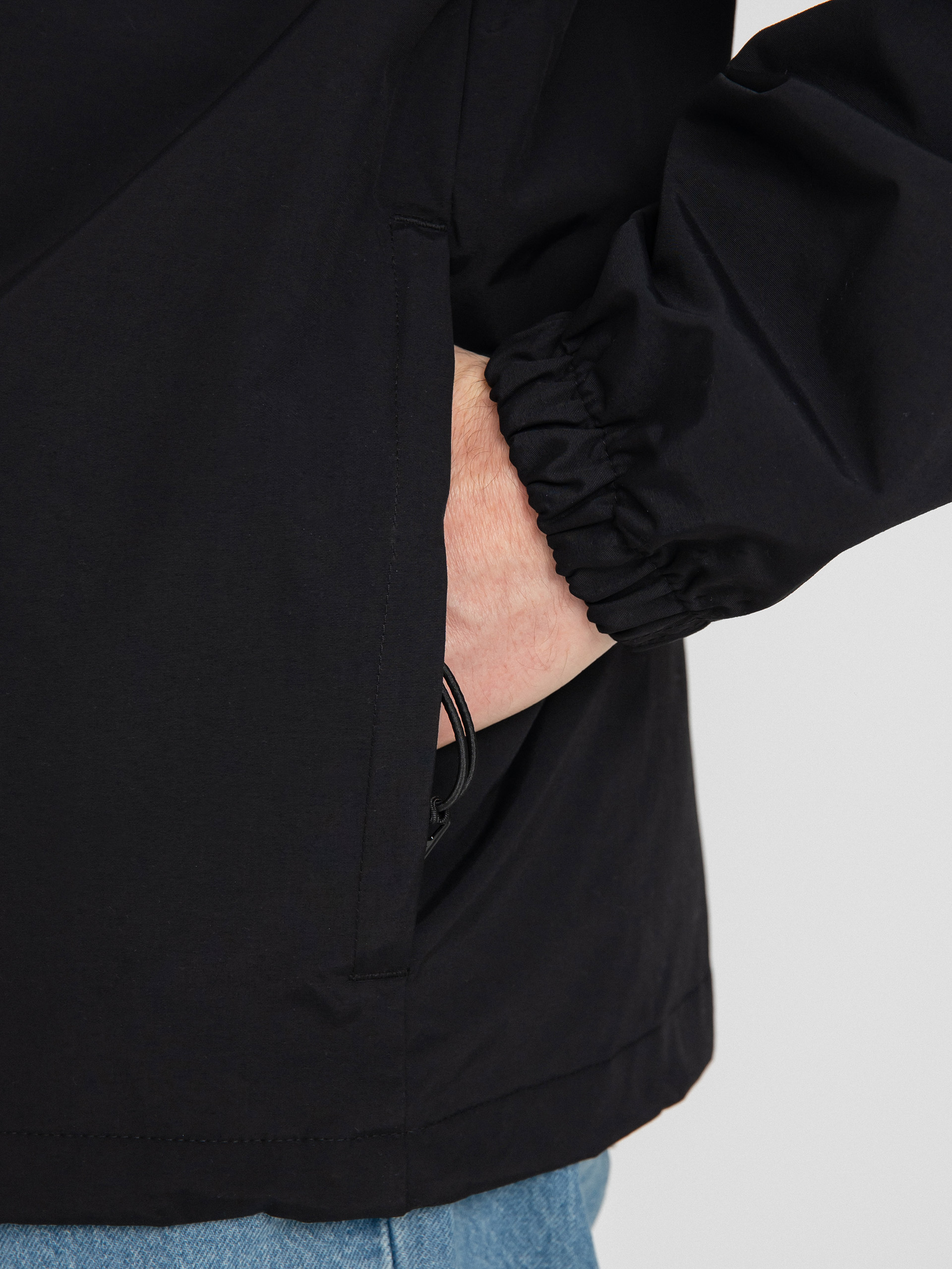 Bunda Carhartt WIP Windbreaker (black/white)