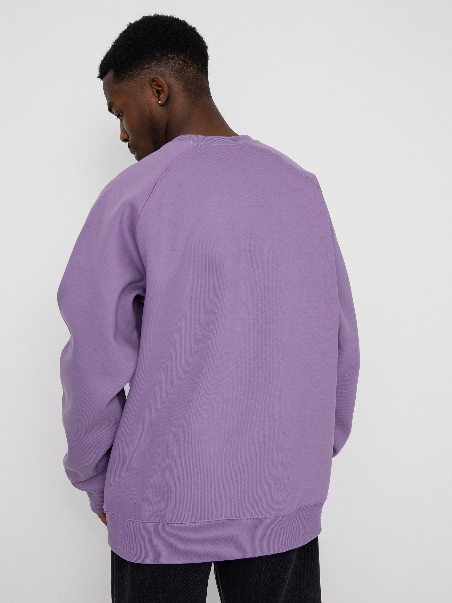 Mikina Carhartt WIP Chase (violanda/gold)