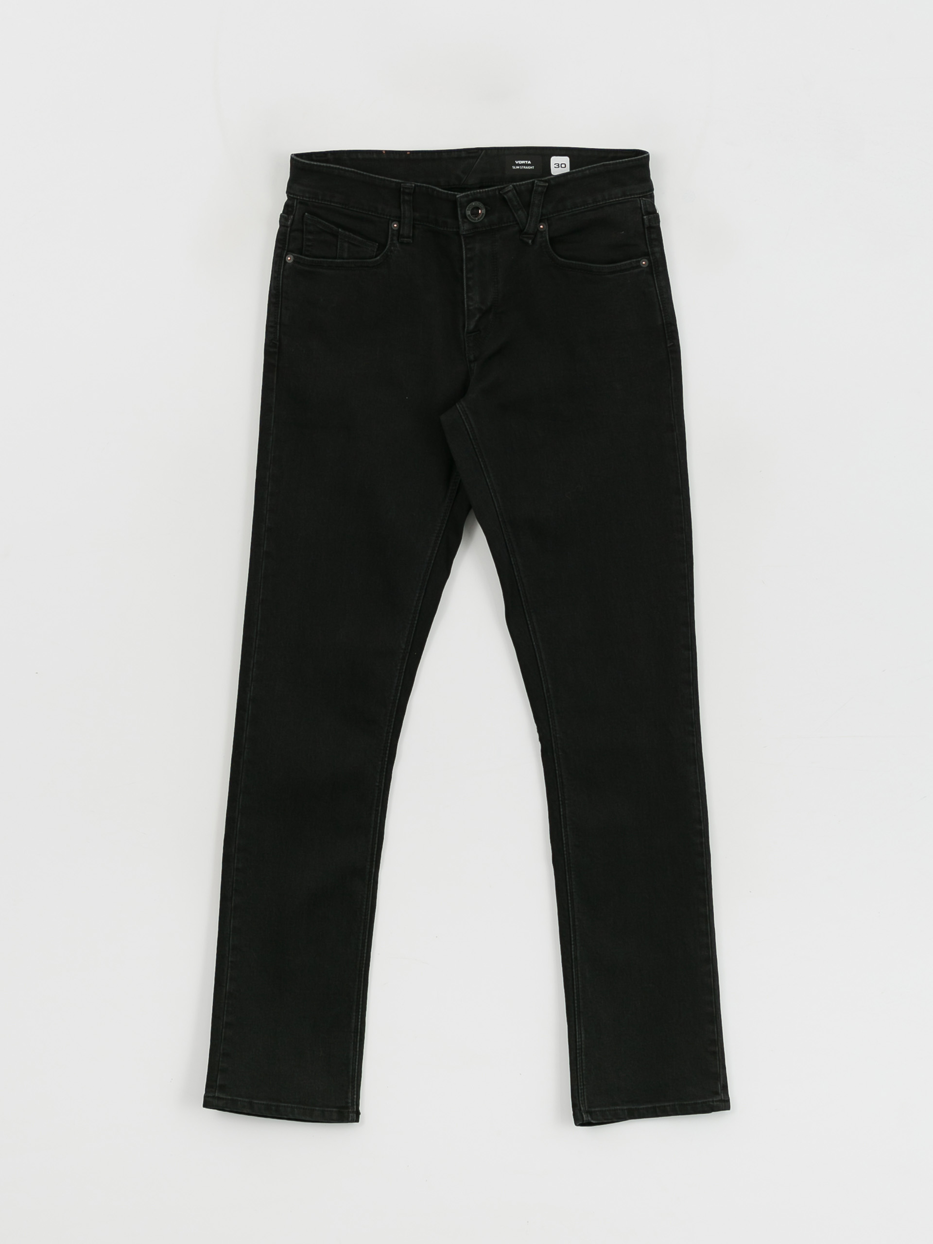 Nohavice Volcom Vorta Denim (black out)