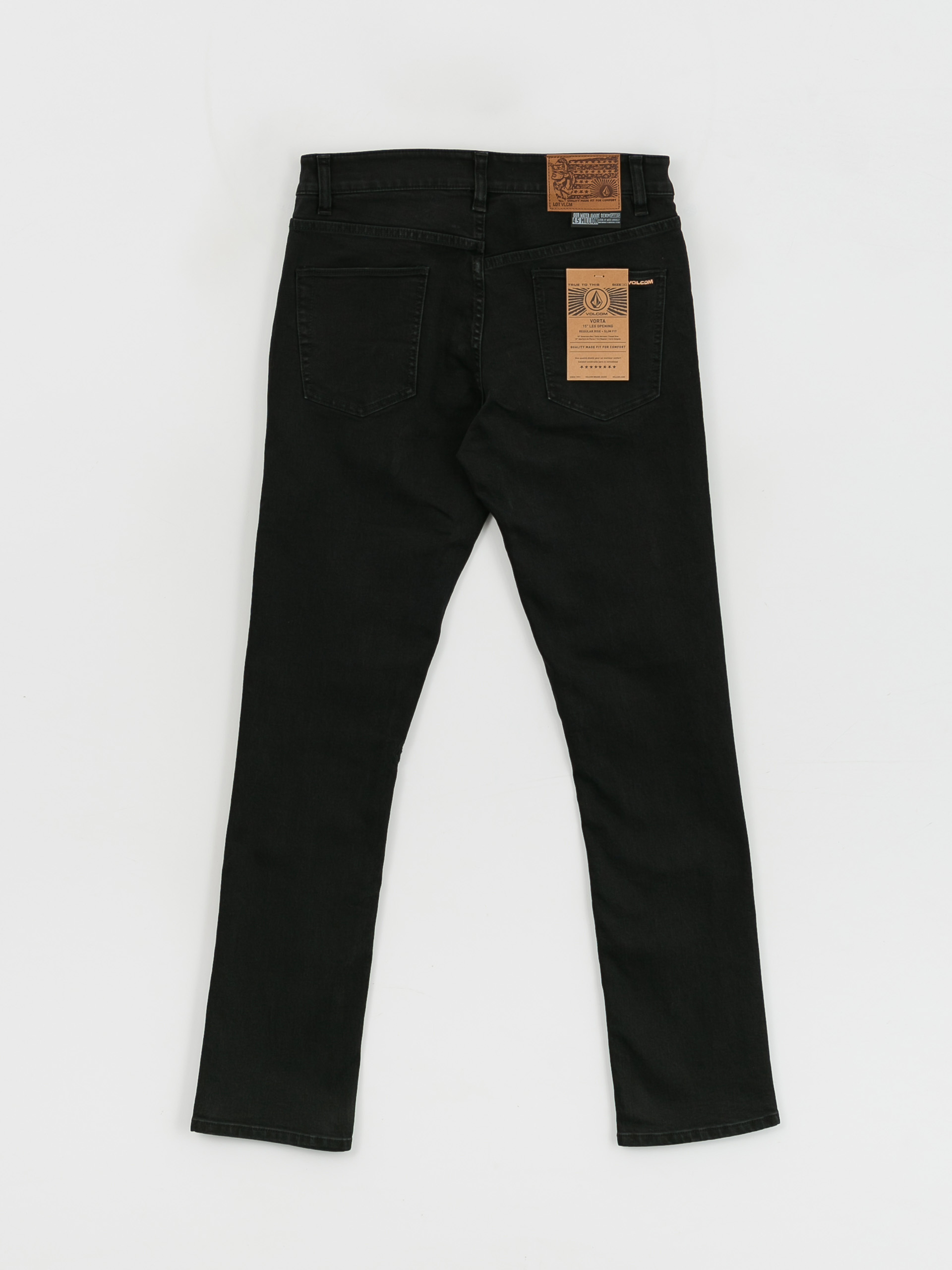 Nohavice Volcom Vorta Denim (black out)